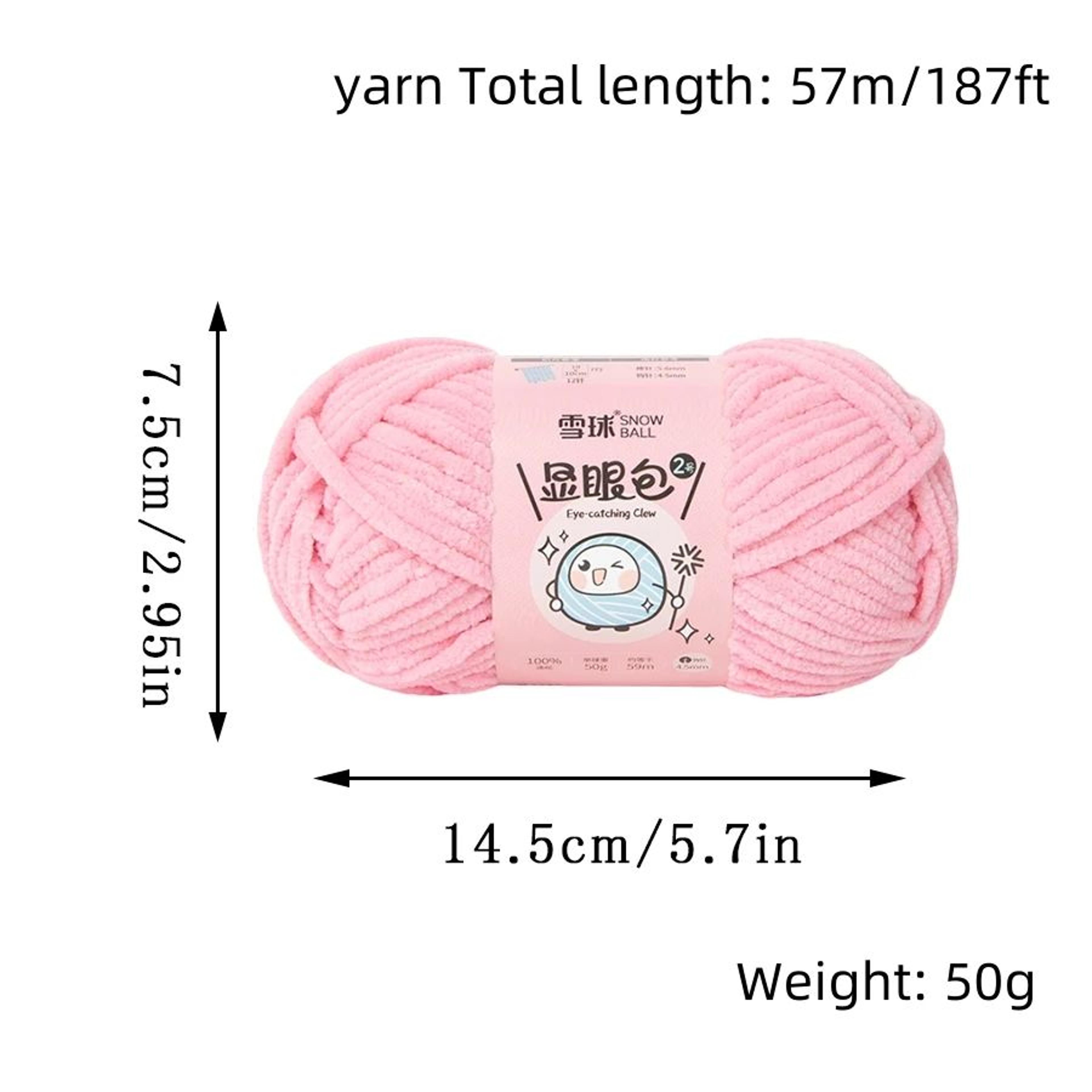 Shiny Chenille Yarn For Crochet And Knitting Projects 1