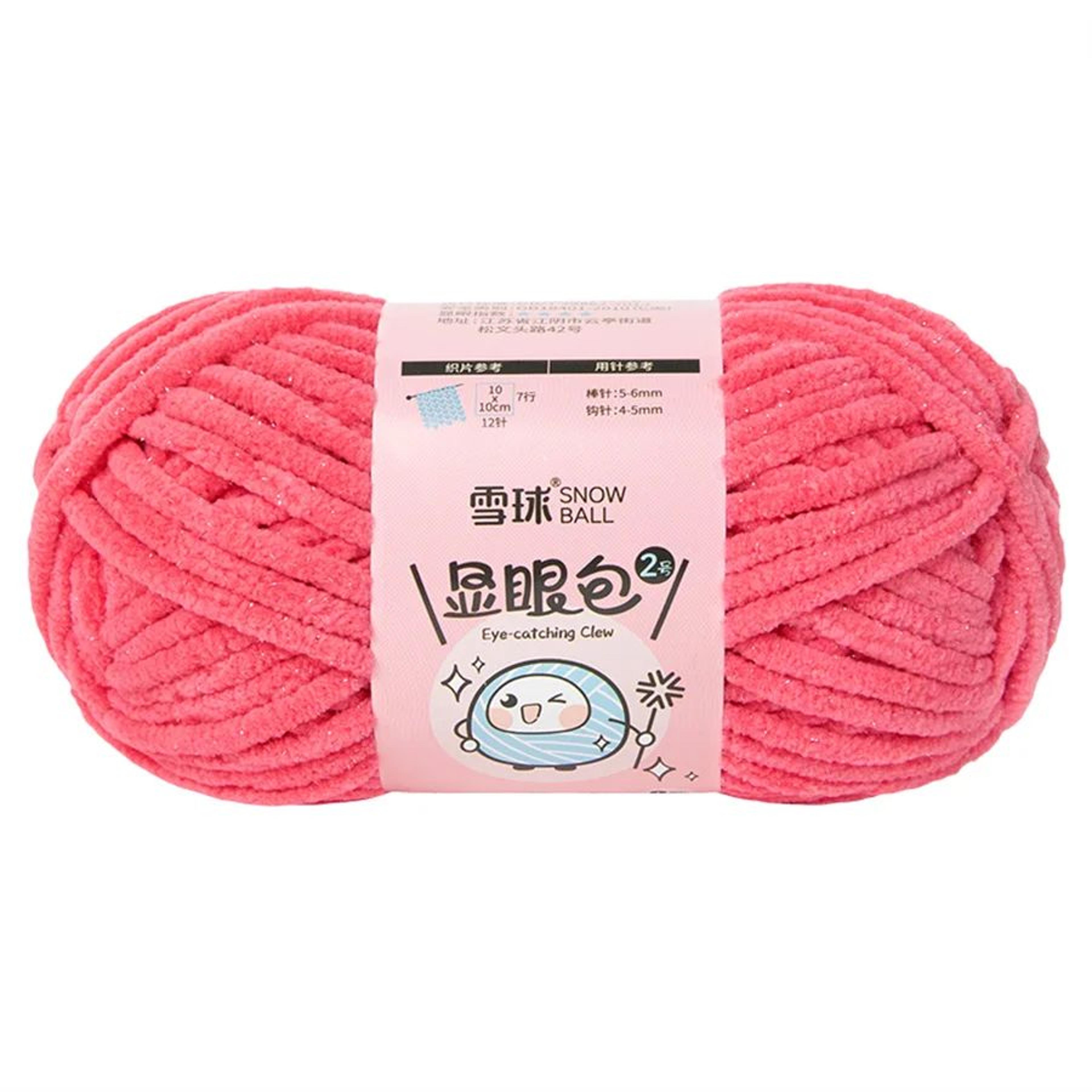 Shiny Chenille Yarn For Crochet And Knitting Projects 7