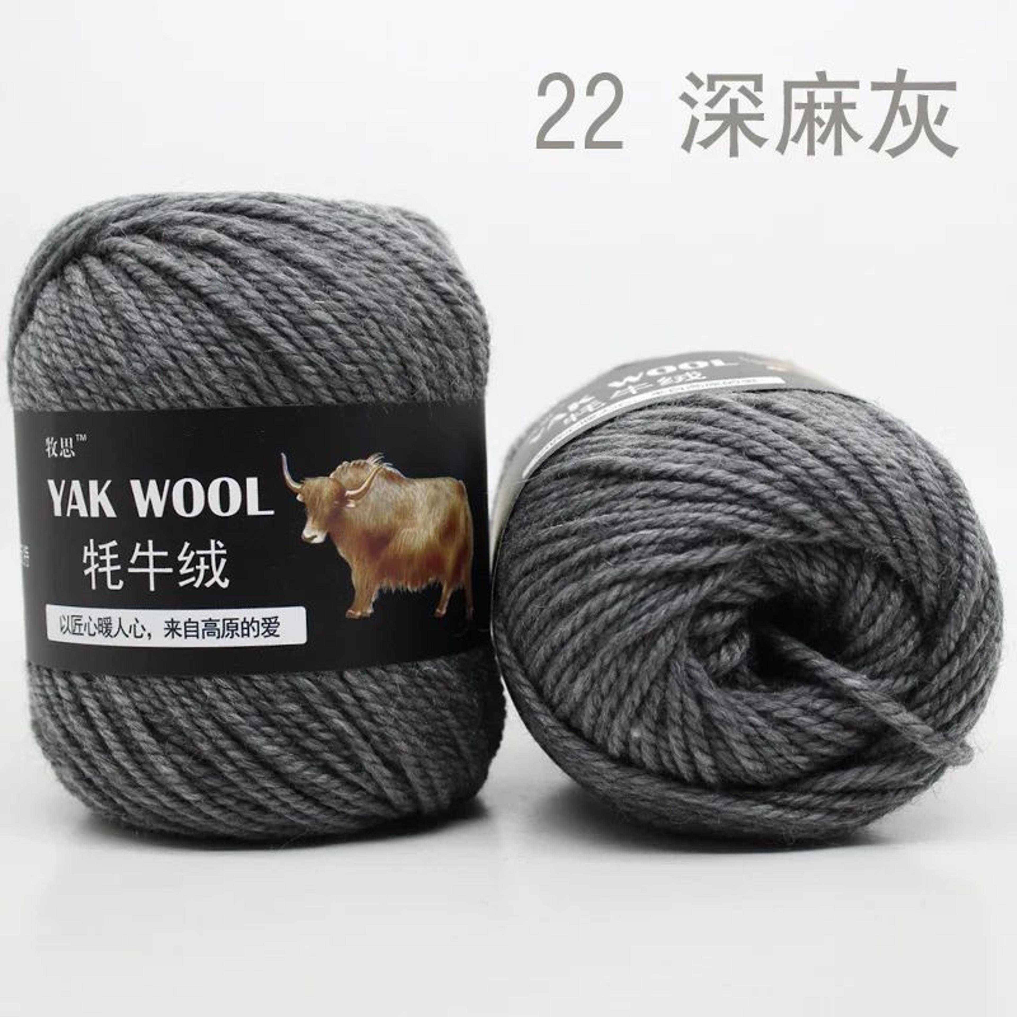 Yak Wool Yarn For Crochet And Knitting Projects 25