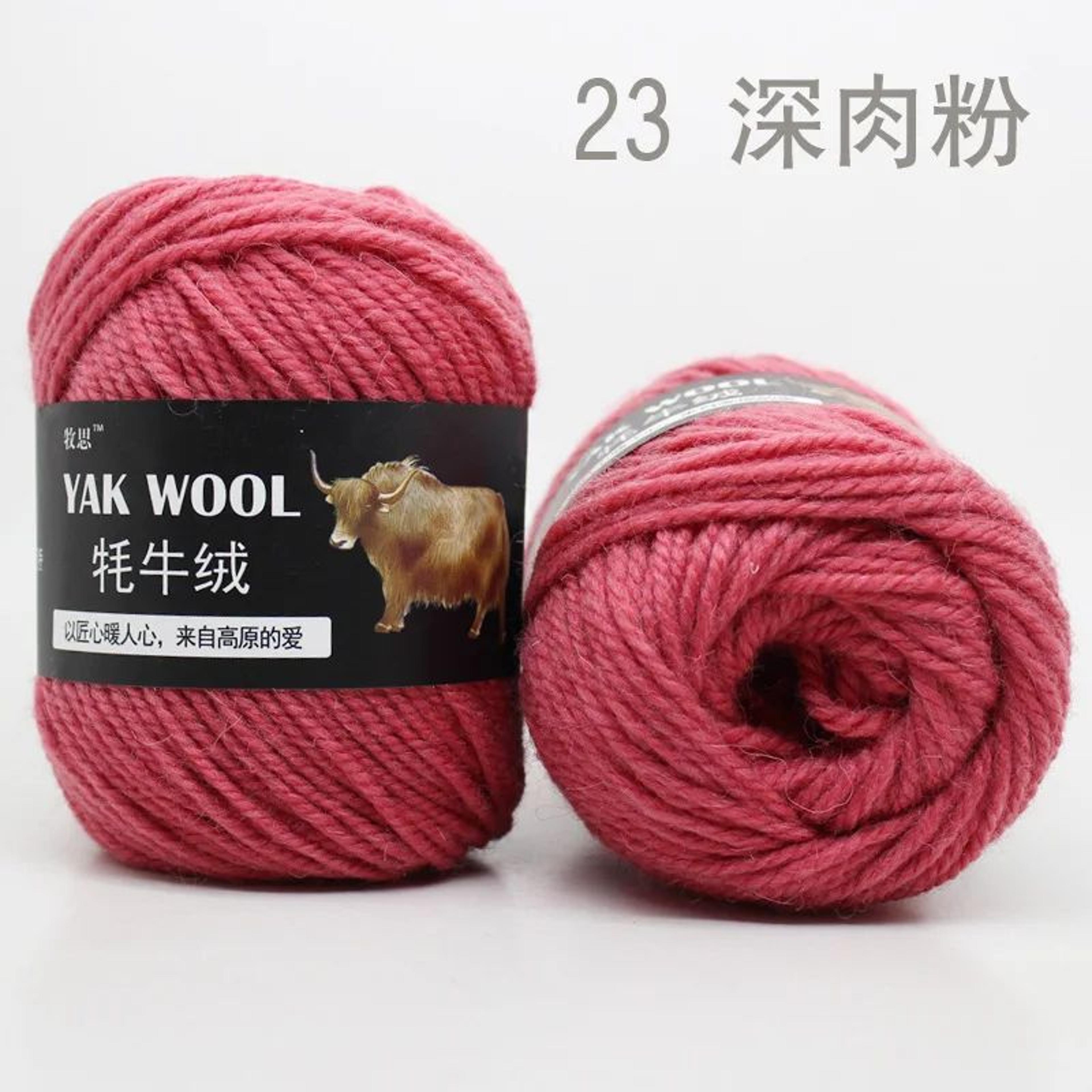 Yak Wool Yarn For Crochet And Knitting Projects 26