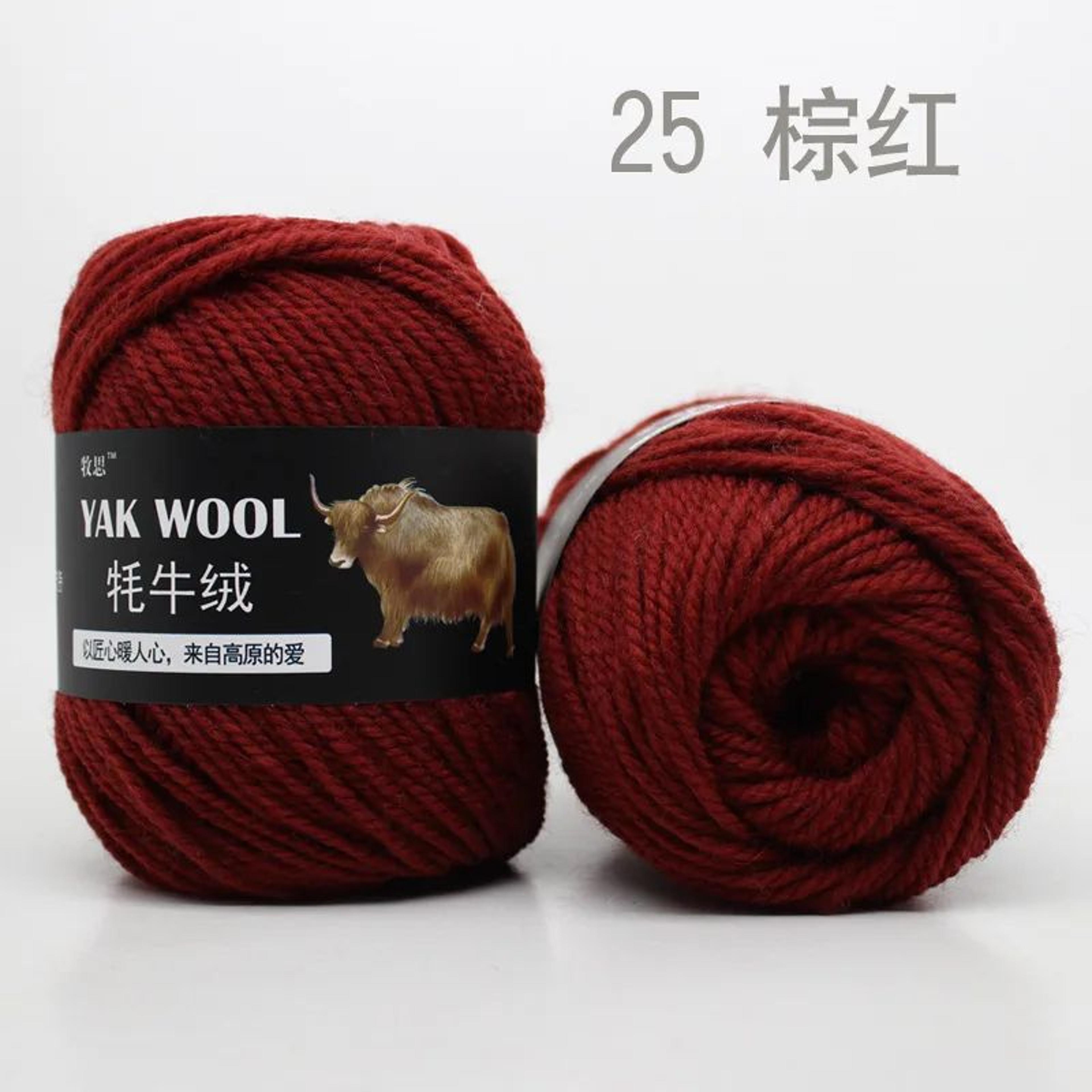 Yak Wool Yarn For Crochet And Knitting Projects 28