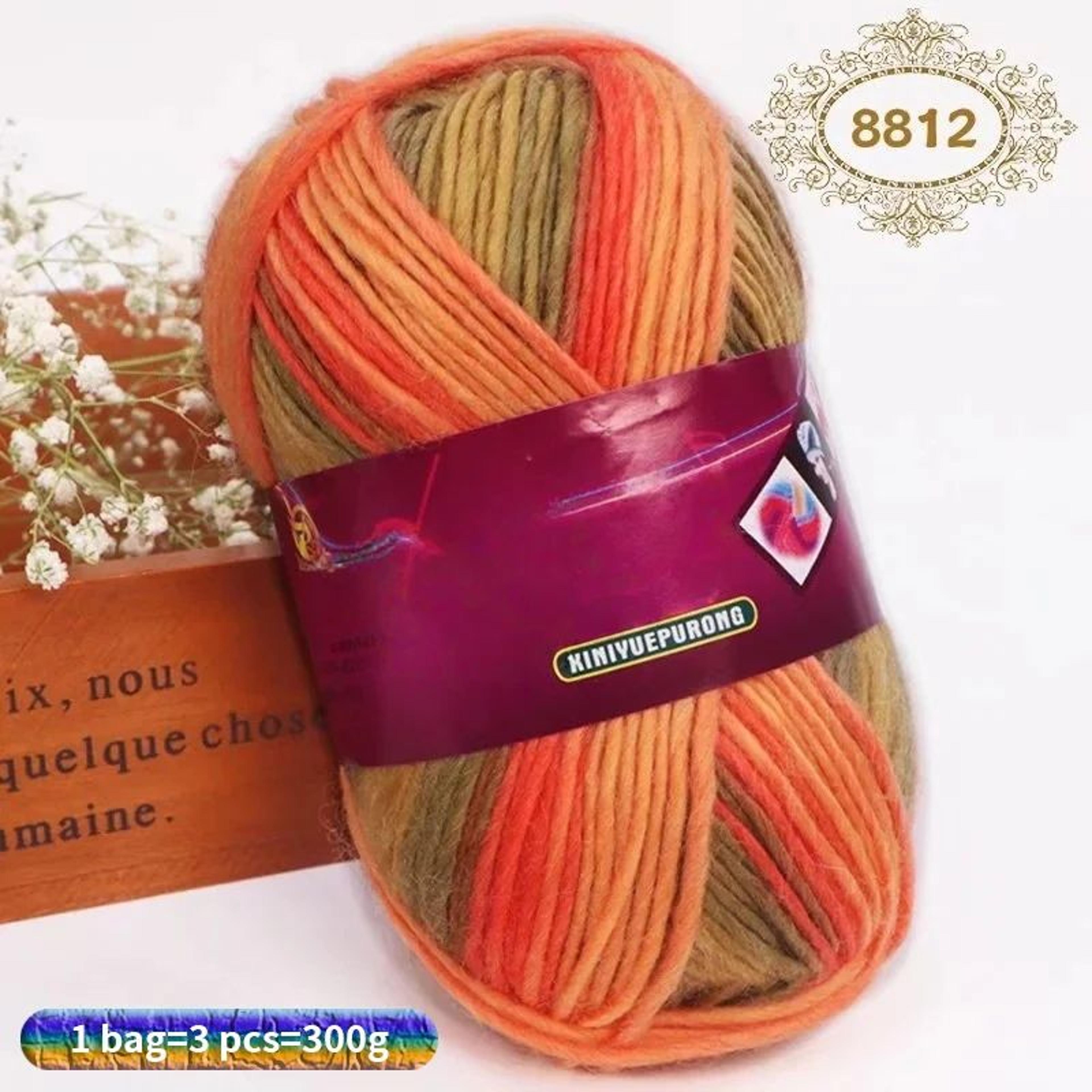 Gradient Wool Yarn Pack 106 Oz For Knitting And Crochet 12