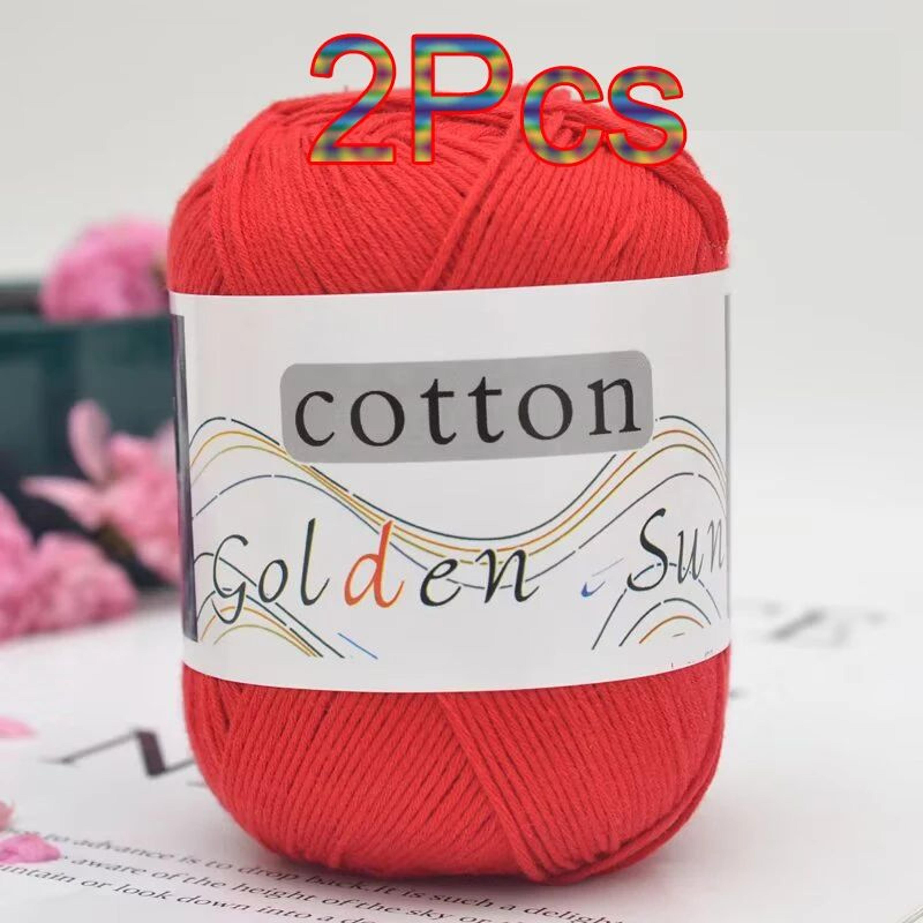 2 Piece Cotton Yarn Set For Knitting And Crochet 7