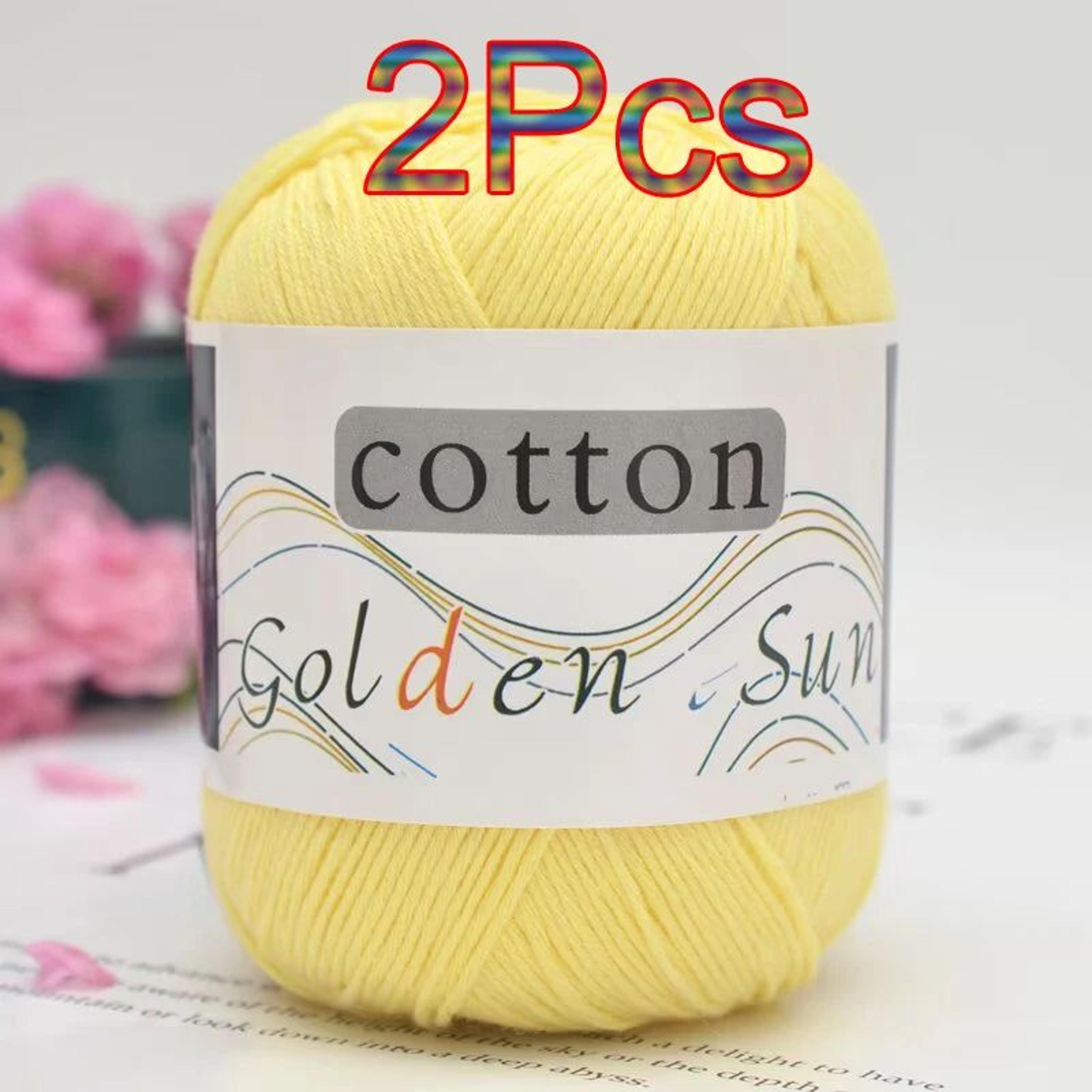 2 Piece Cotton Yarn Set For Knitting And Crochet 10