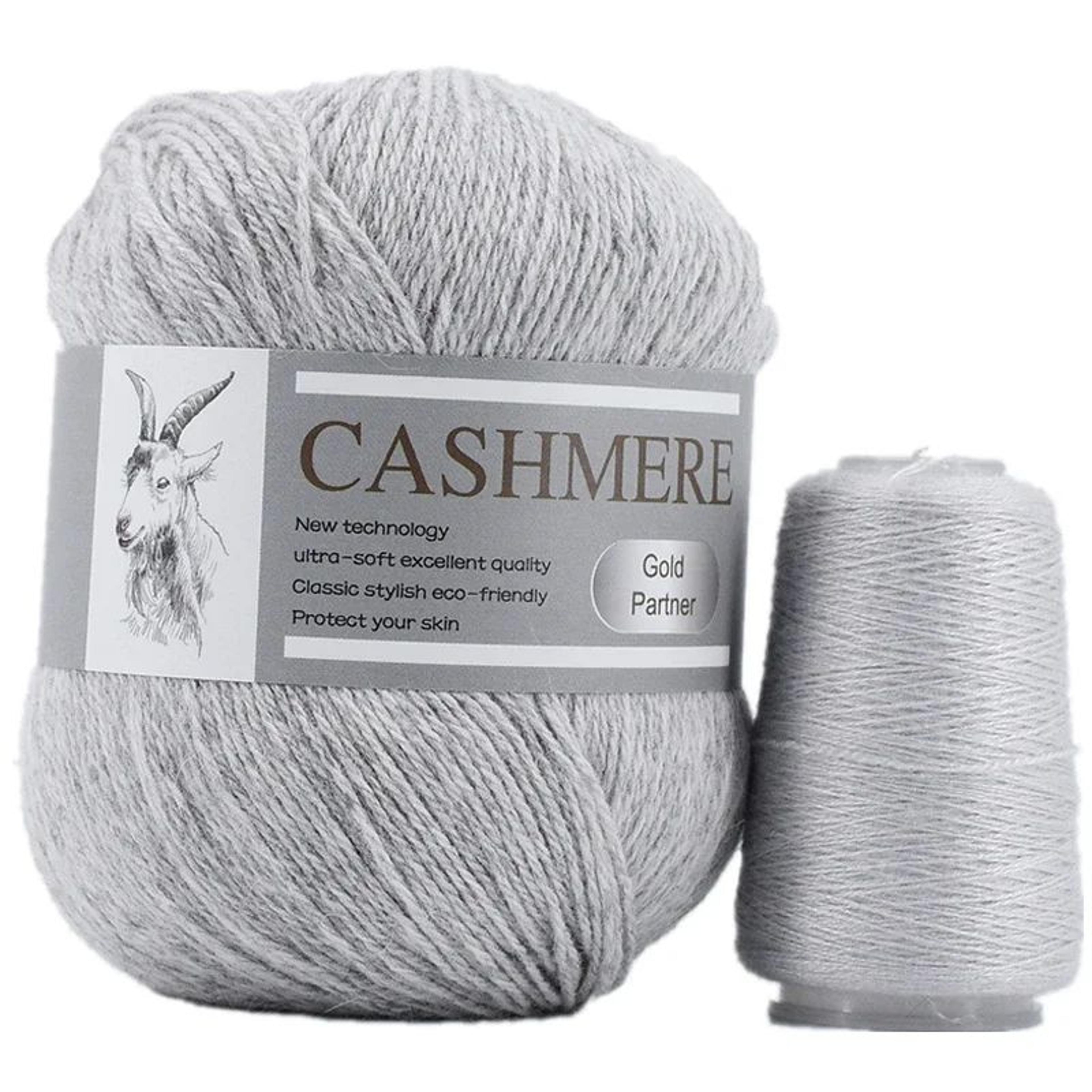 6 Piece Cashmere Blend Yarn Set 25 Oz For Knitting And Crochet 2