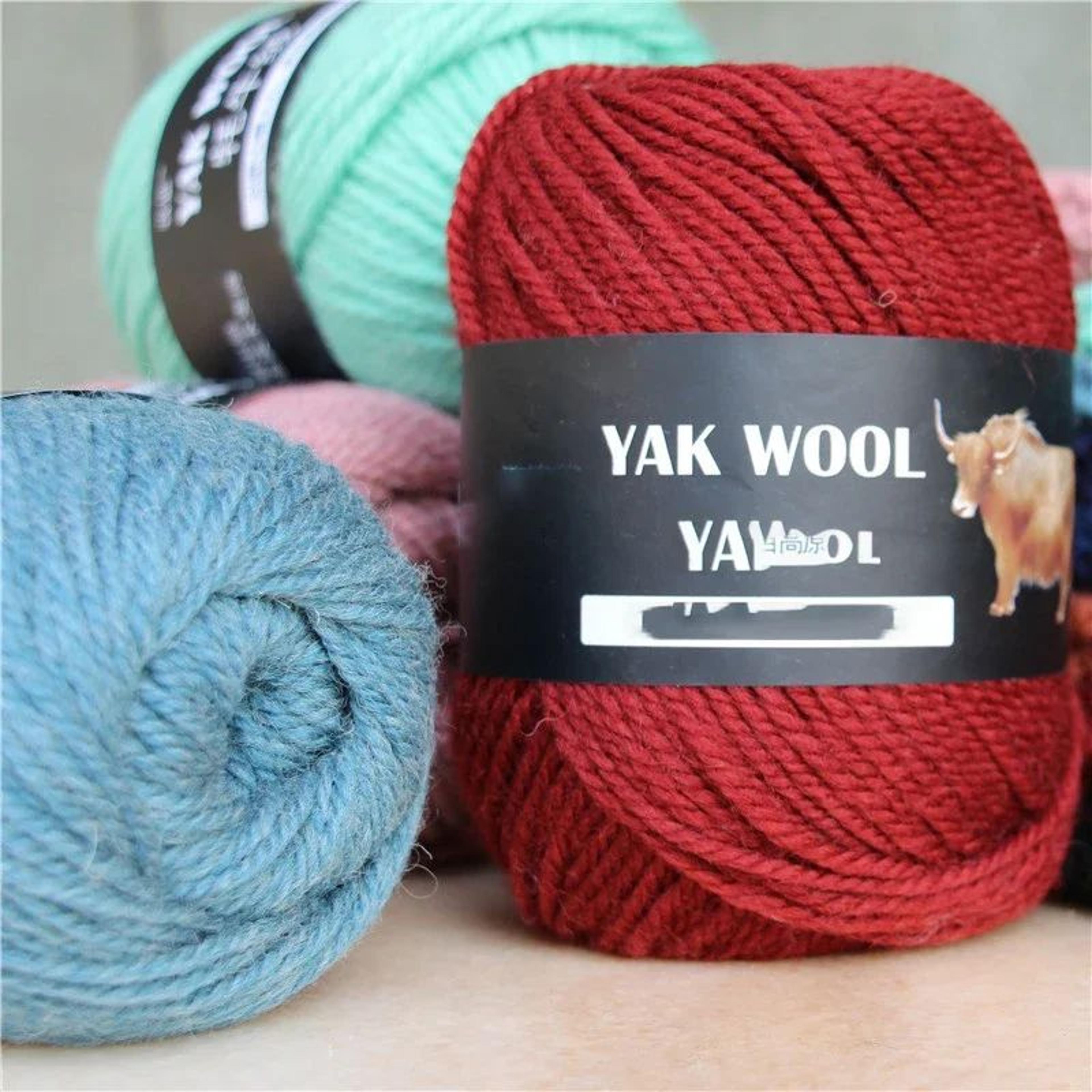 Yak Wool Yarn For Knitting And Crochet 1