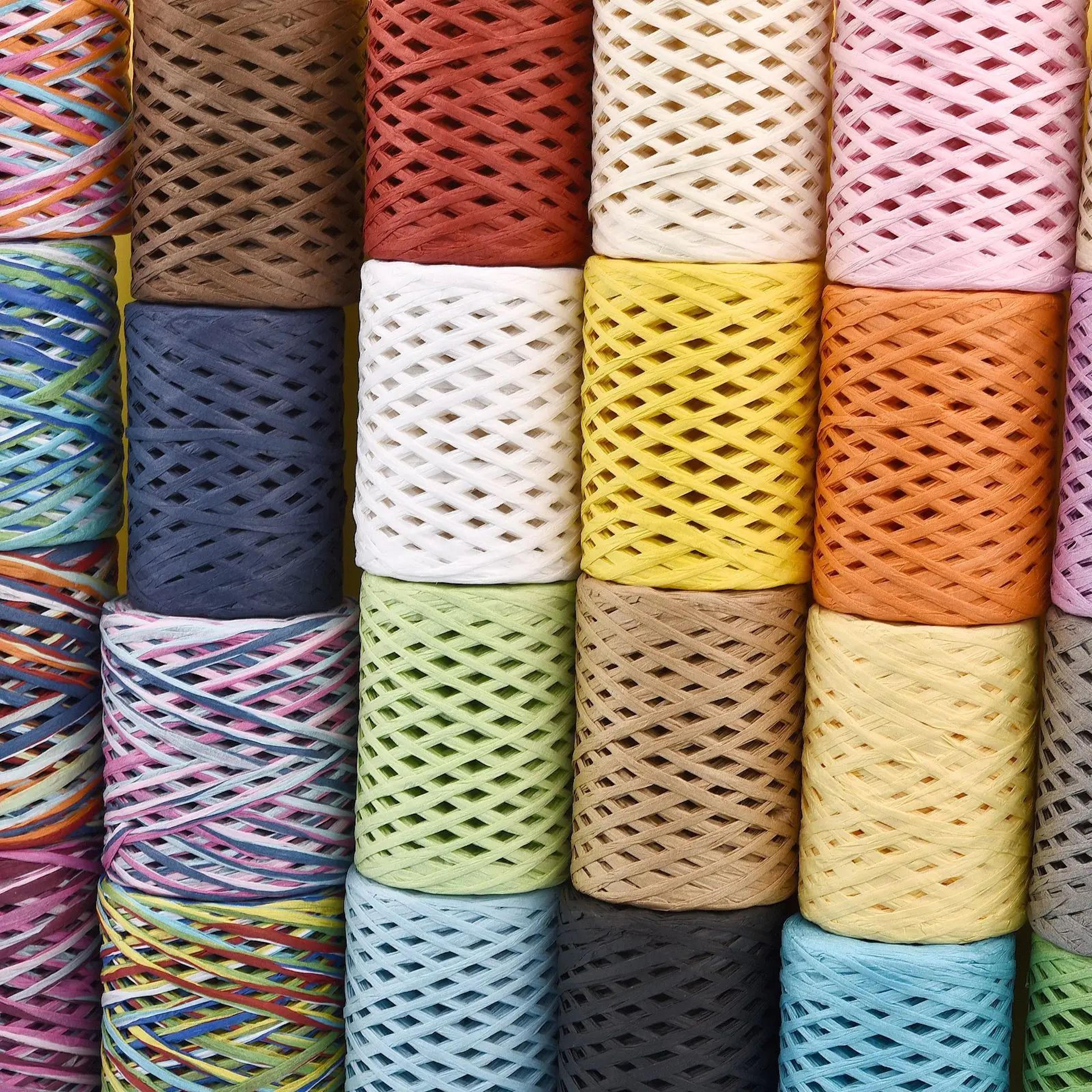 Natural Raffia Paper Yarn 328 Ft For Knitting And Crochet 2