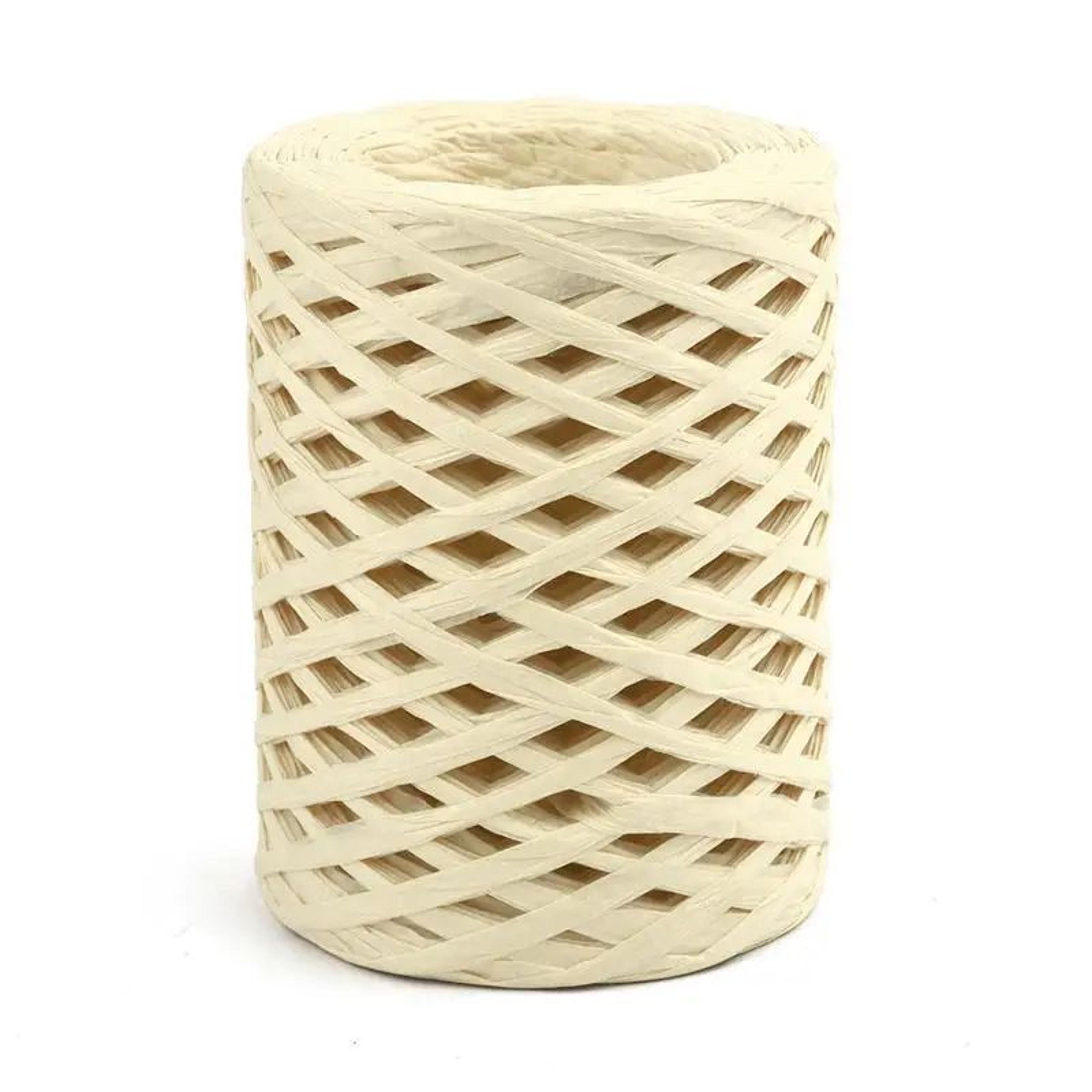 Natural Raffia Paper Yarn 328 Ft For Knitting And Crochet 16