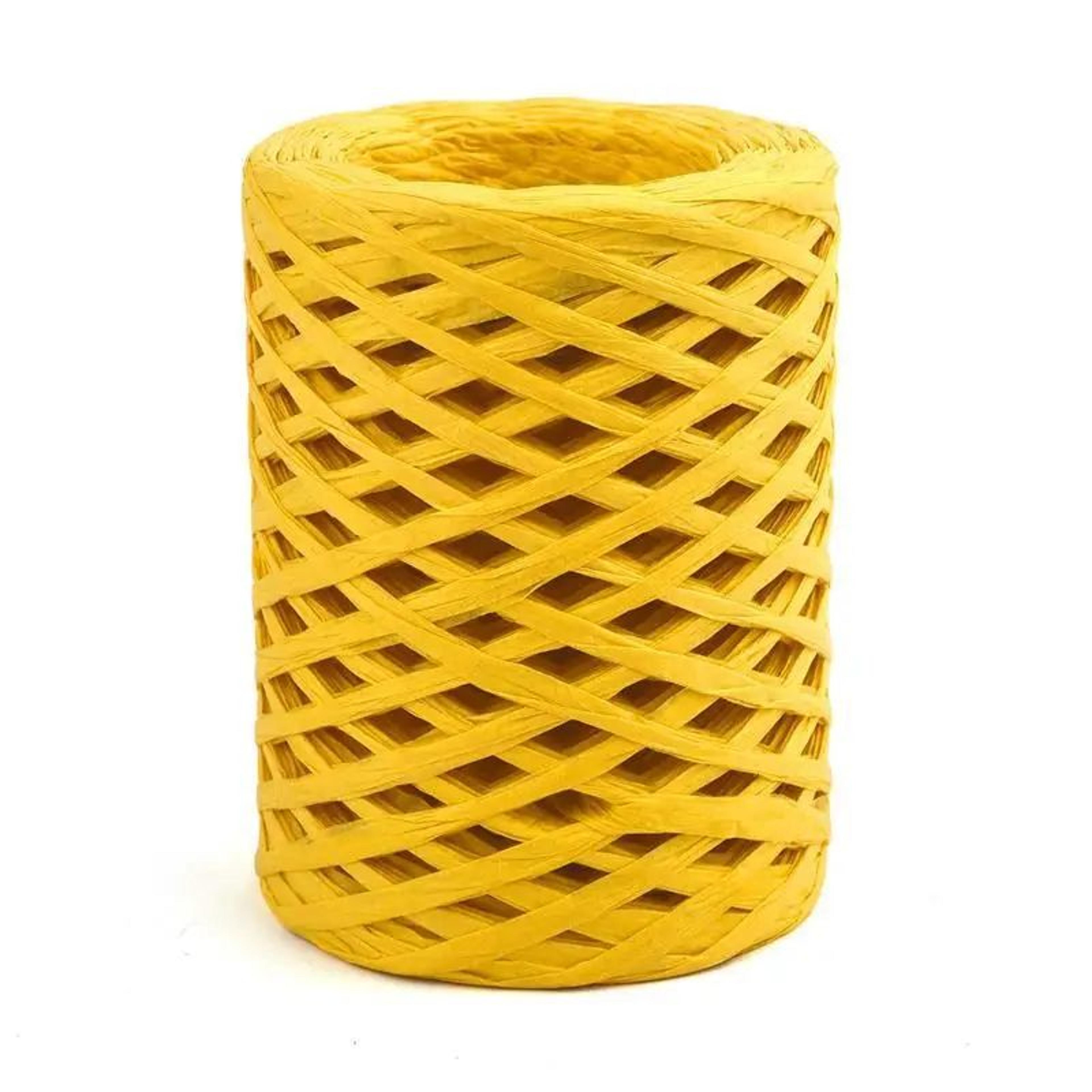 Natural Raffia Paper Yarn 328 Ft For Knitting And Crochet 25