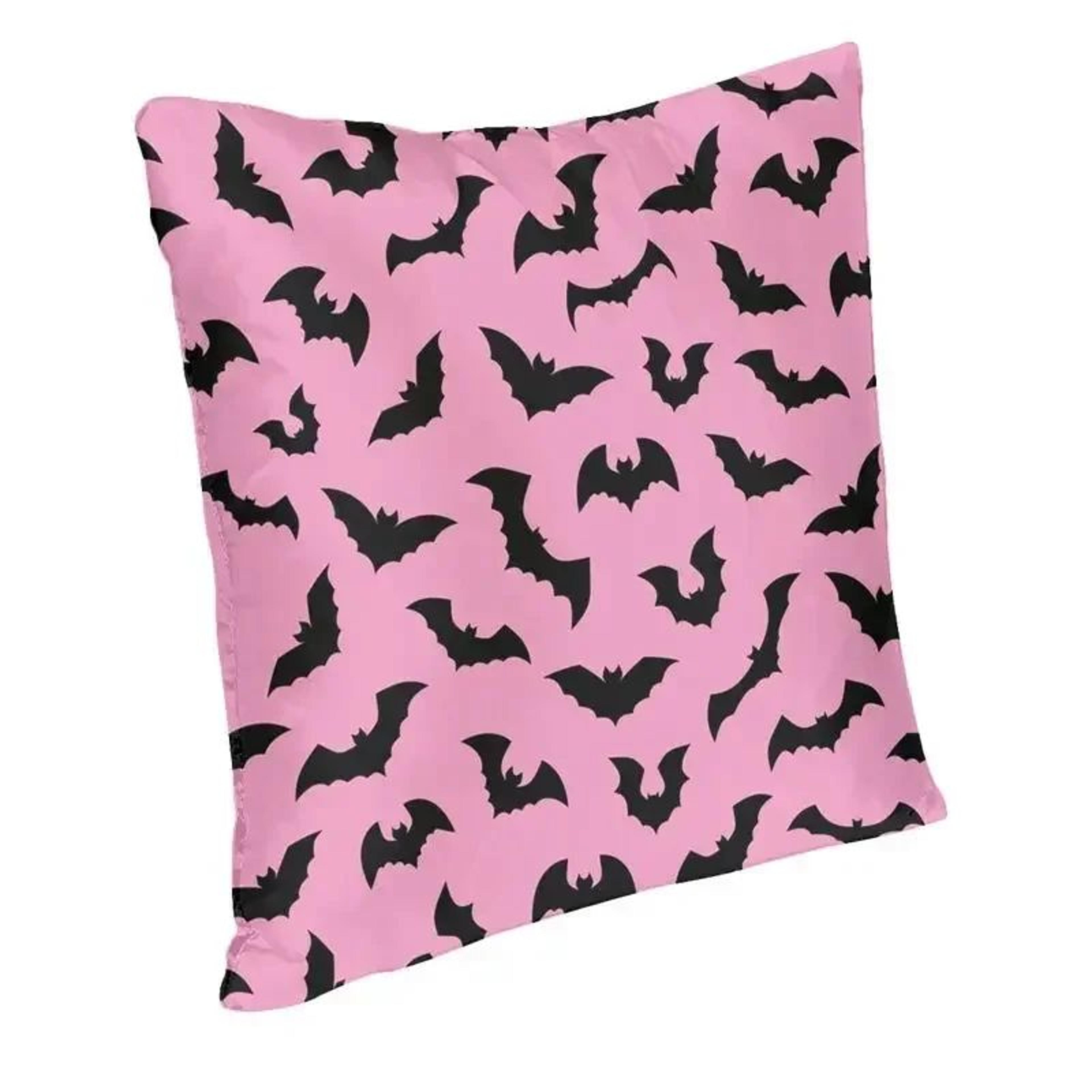 Pastel Goth Halloween Throw Pillow Cover 3