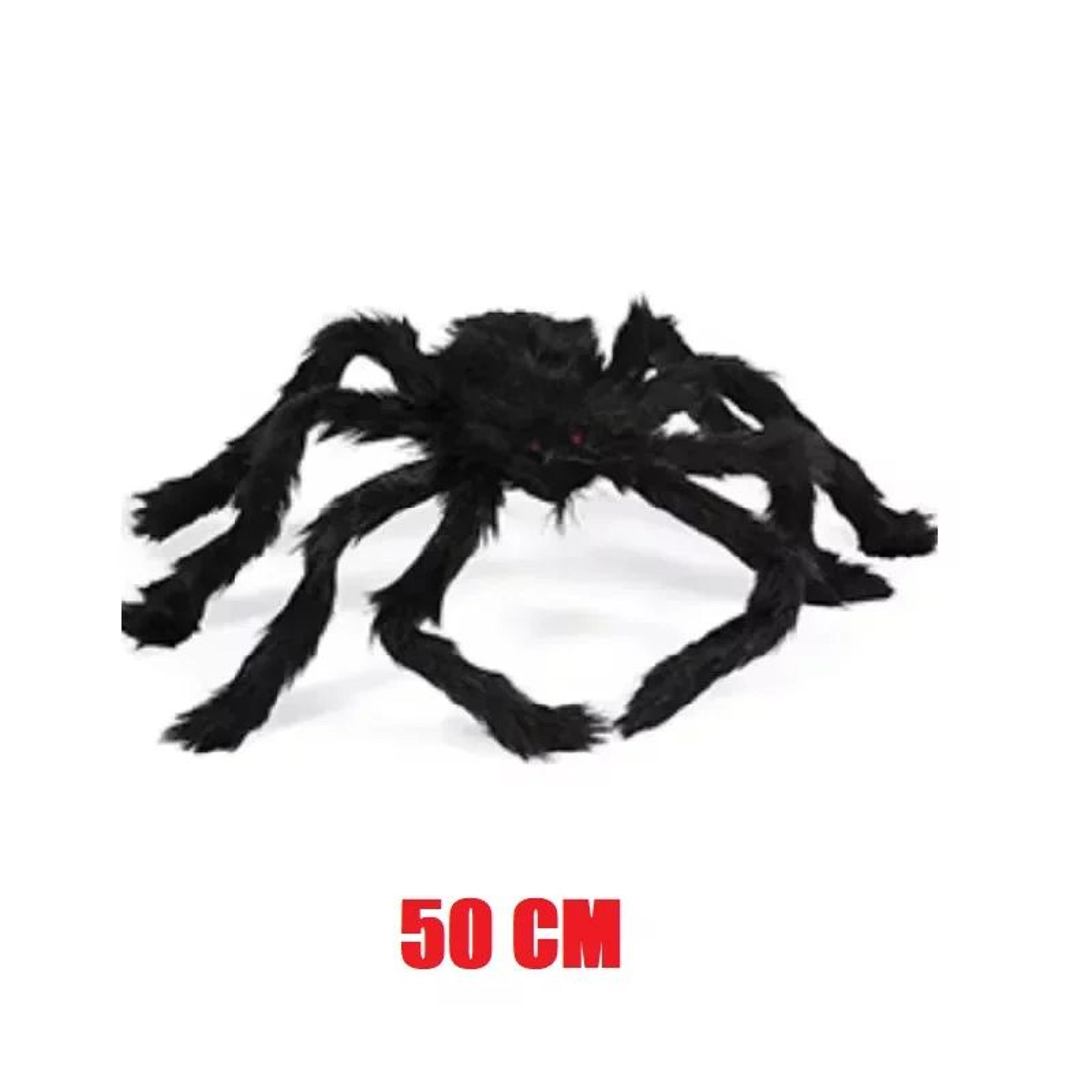Giant Plush Halloween Spider Decoration 7