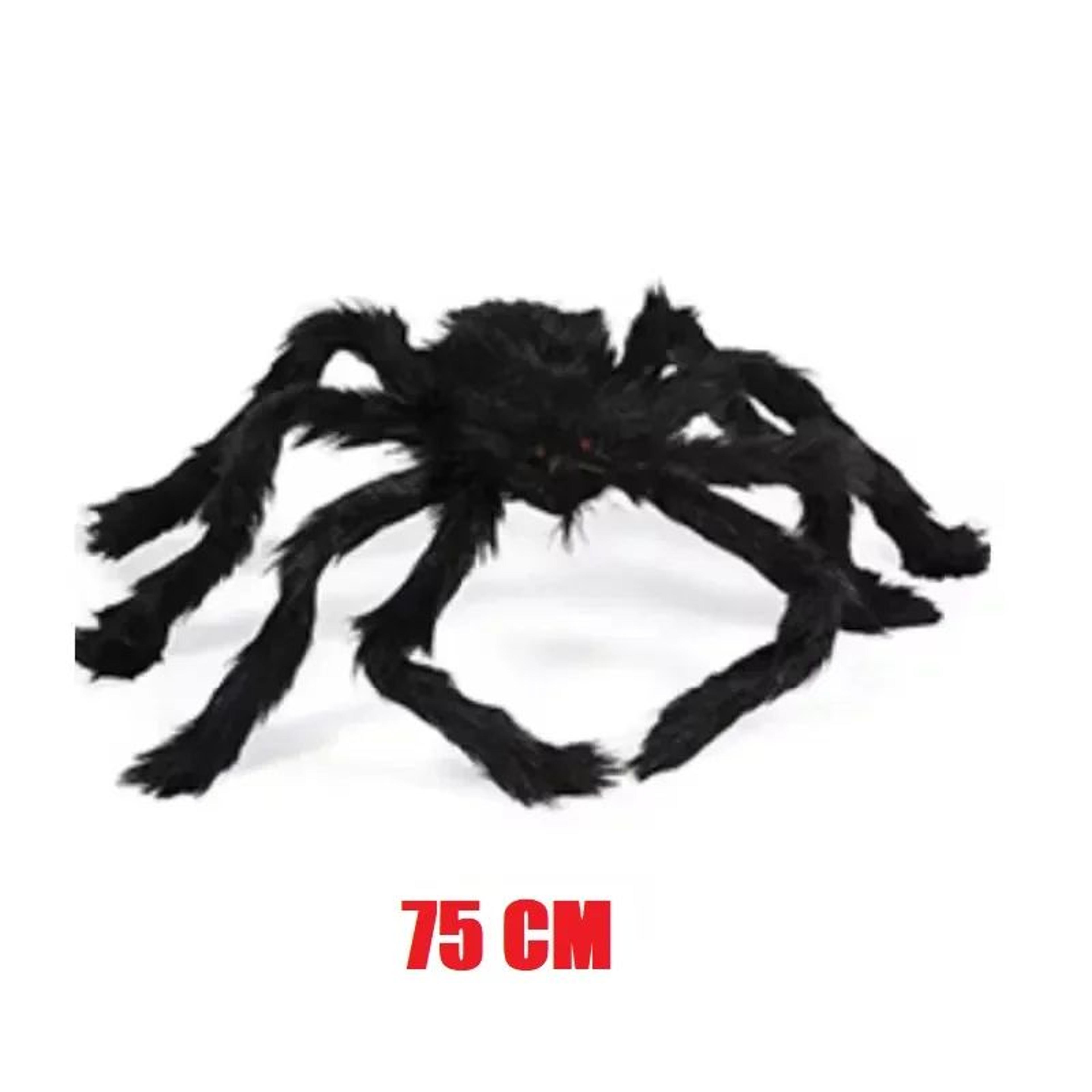 Giant Plush Halloween Spider Decoration 8