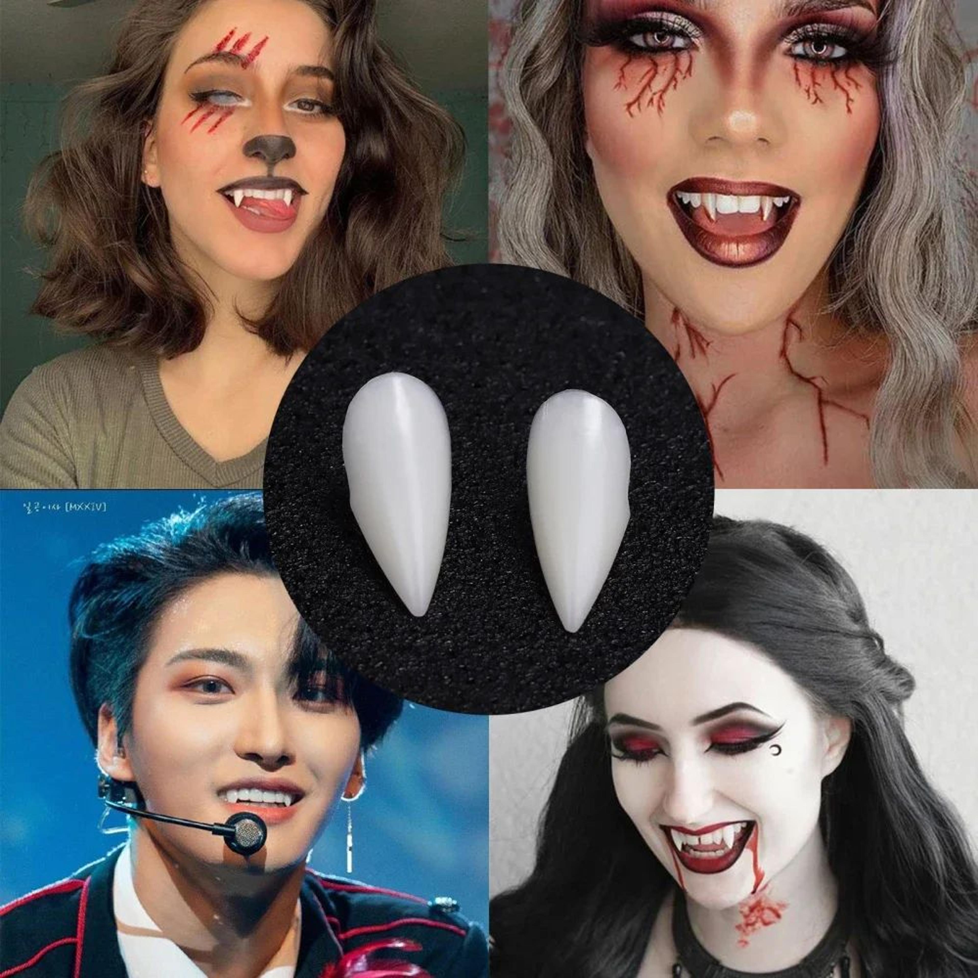Vampire Fang Teeth Cosplay Set 4