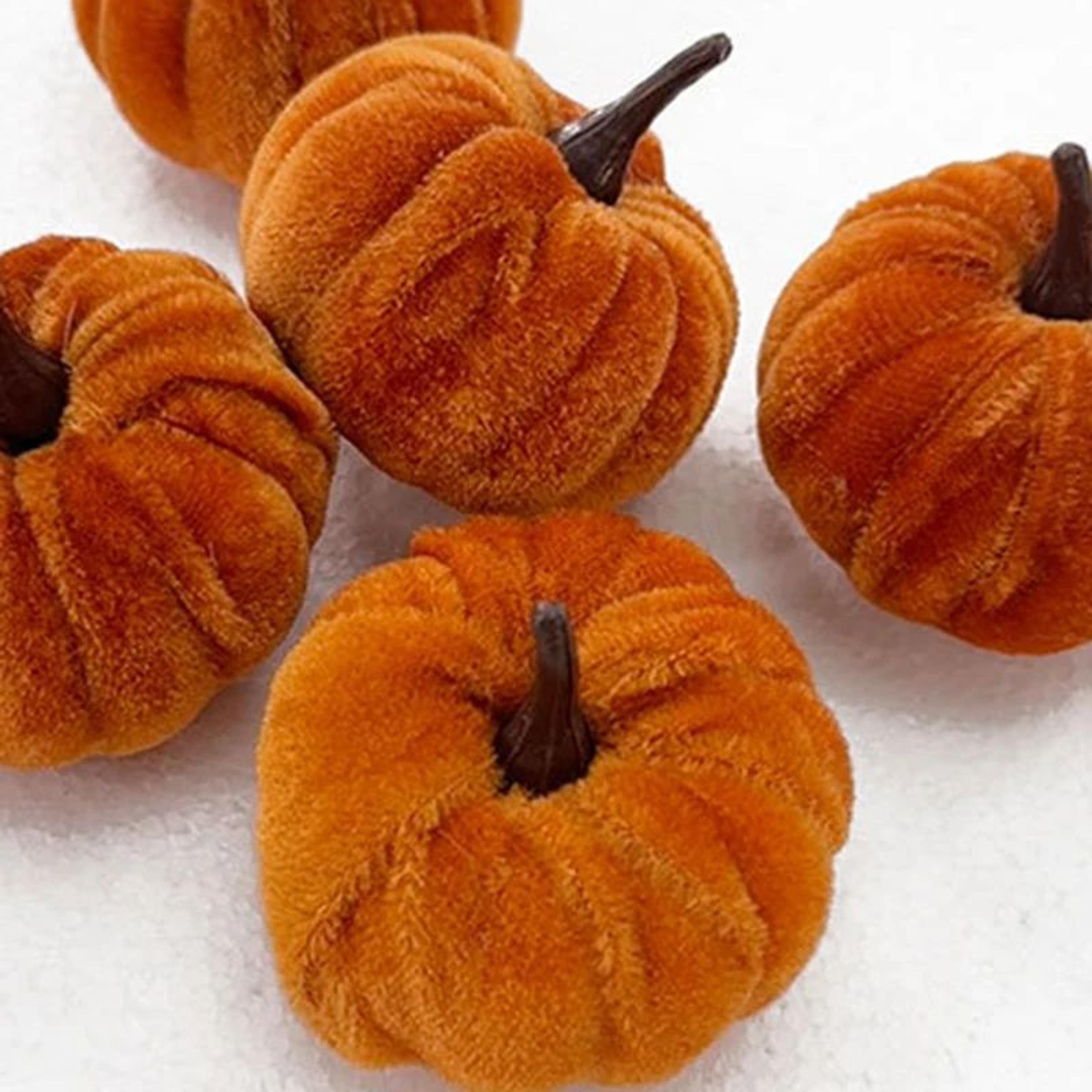 Mini Artificial Pumpkin Decoration Set 3