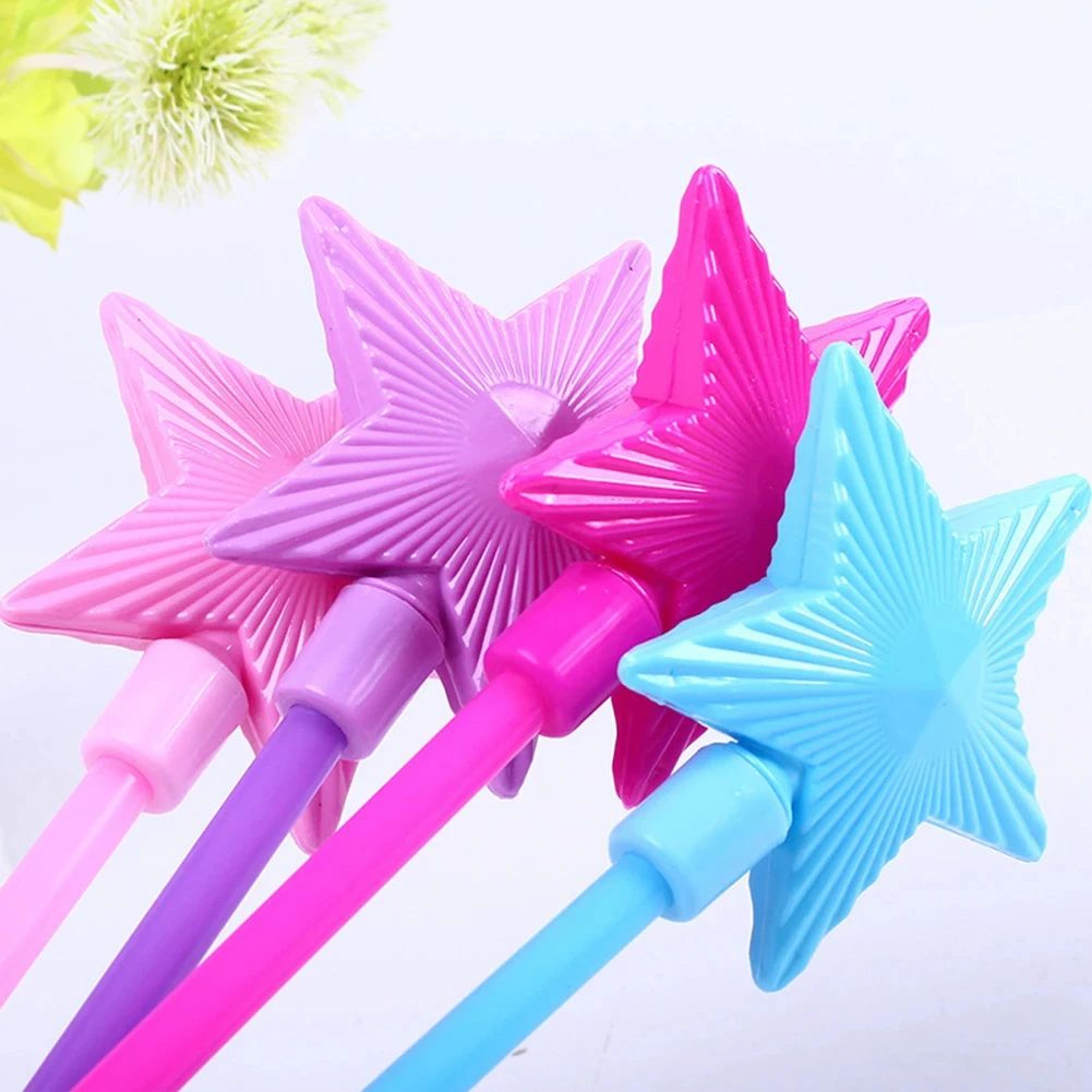 Flashing Light Up Star Wand 1