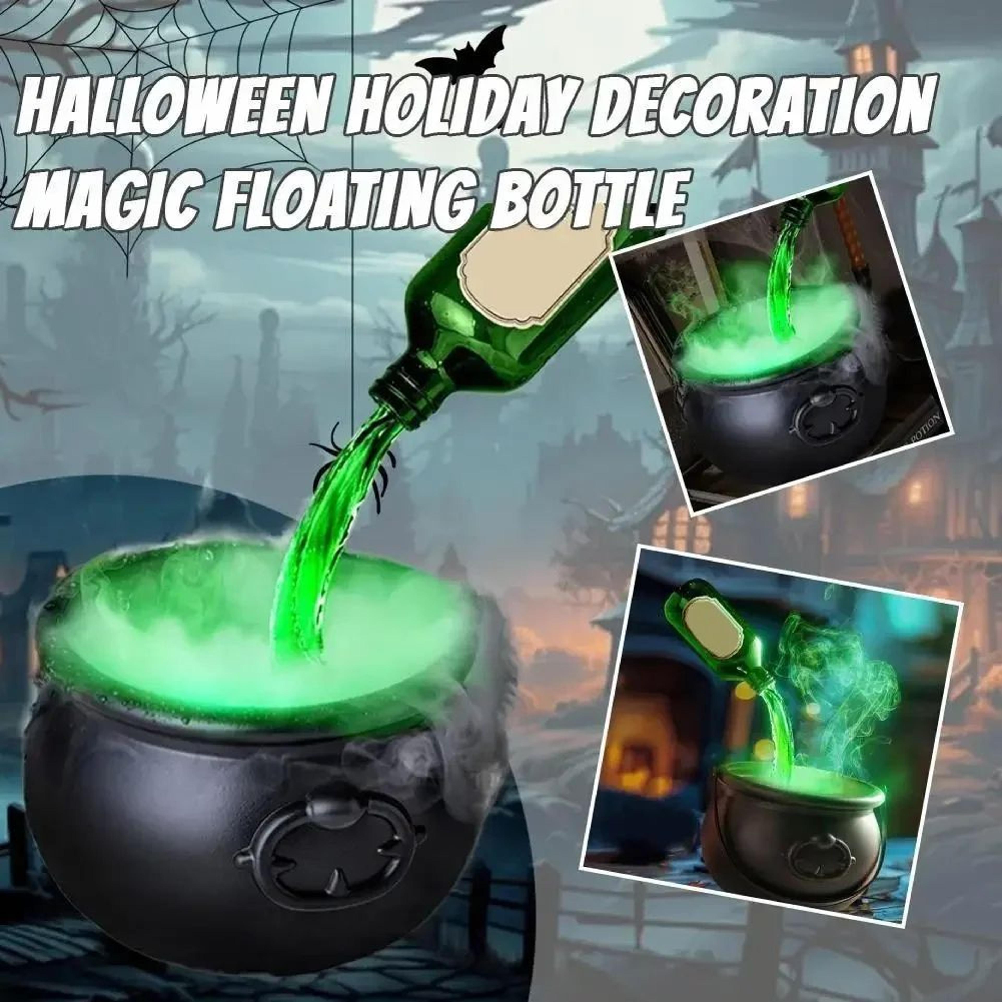 LED Witch Cauldron Fog Mist Decoration 3
