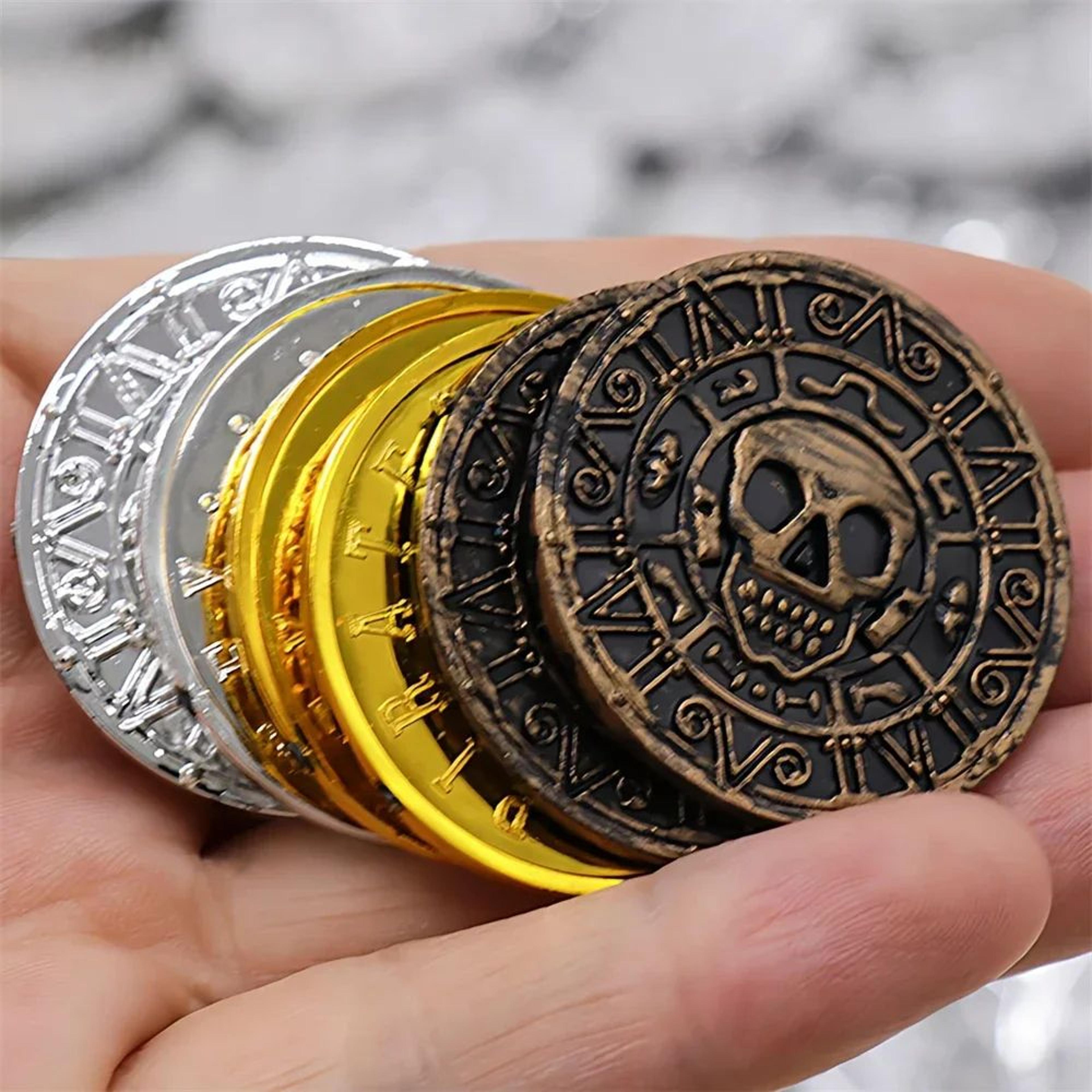 Retro Pirate Treasure Coin Set 3