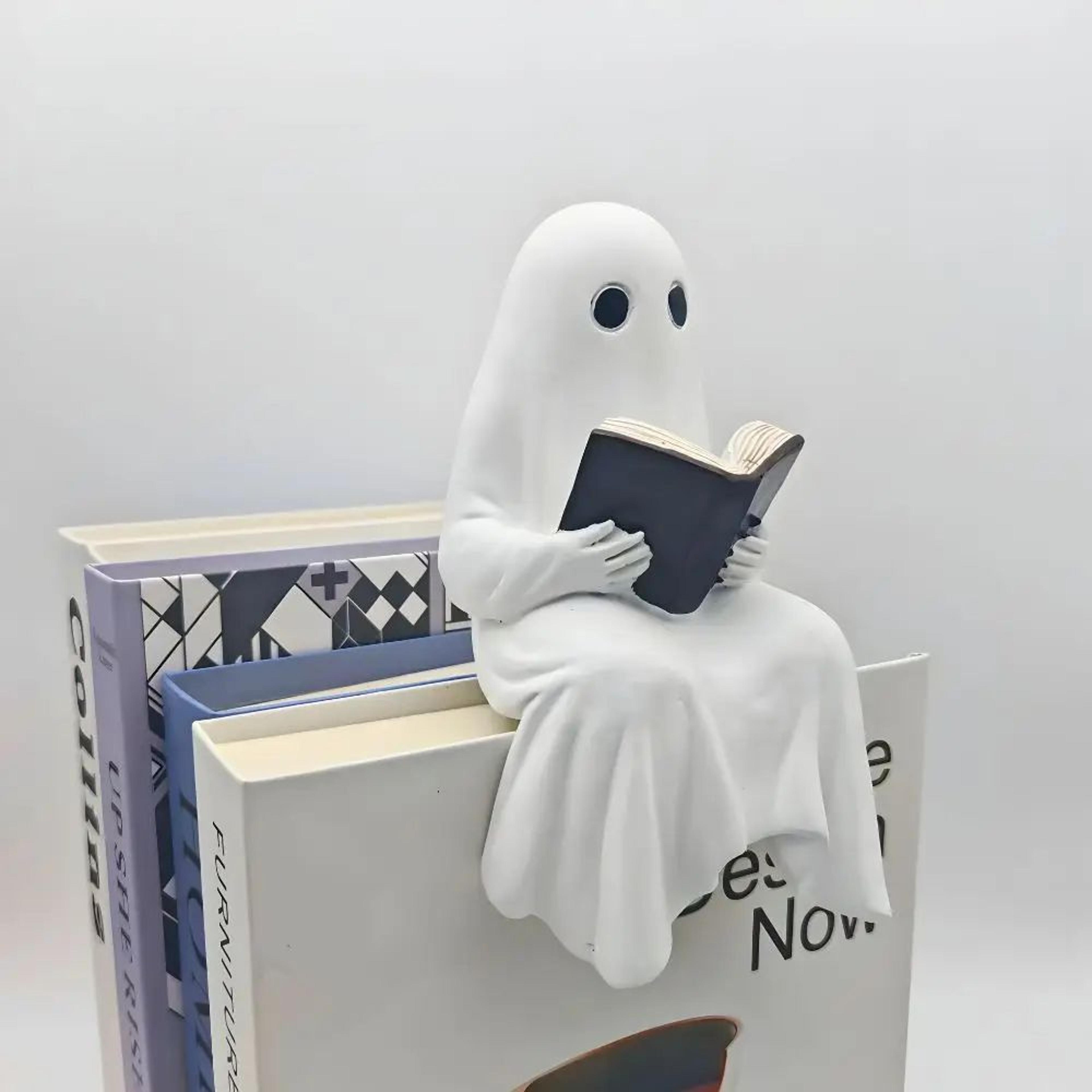 Reading Ghost Resin Figurine 1