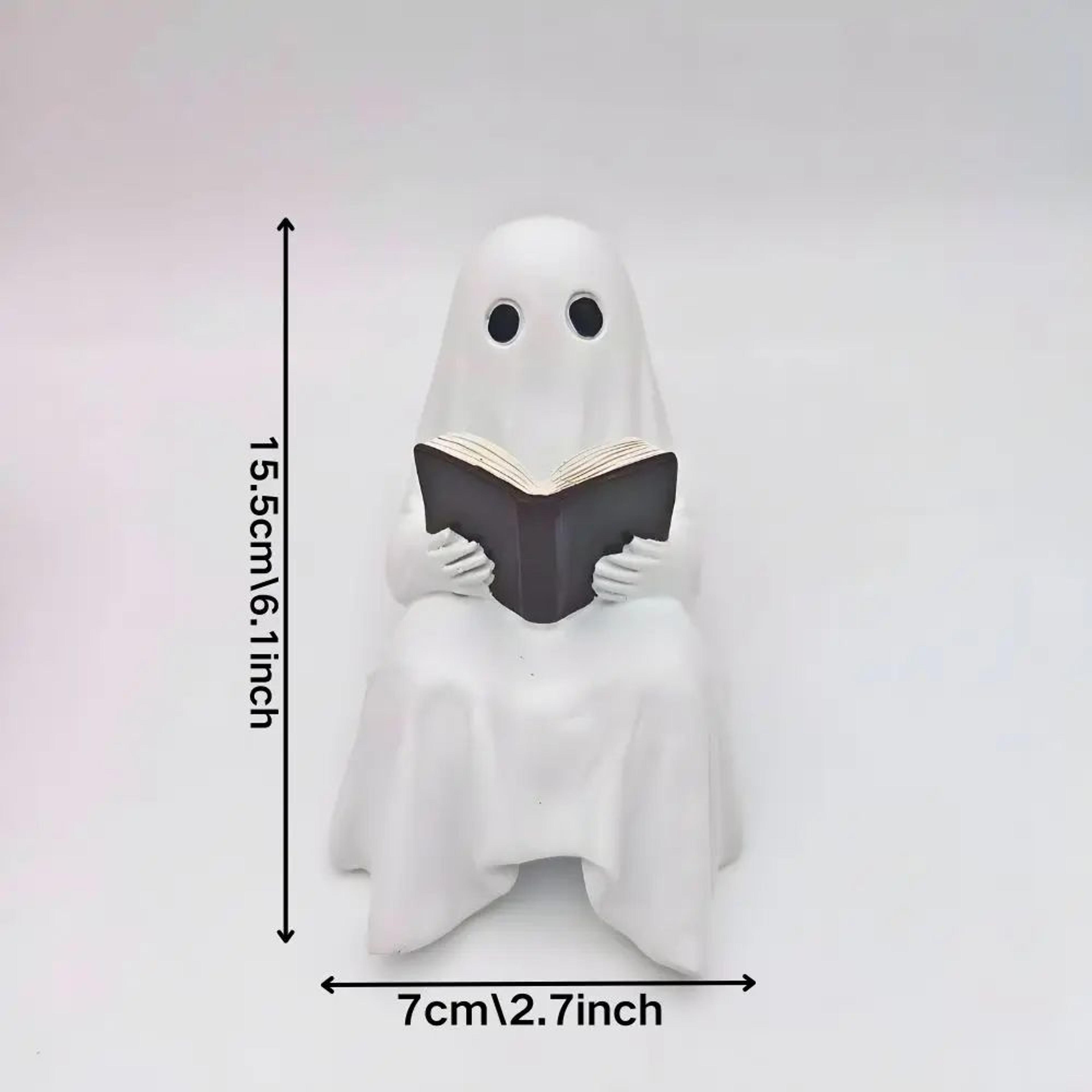 Reading Ghost Resin Figurine 2