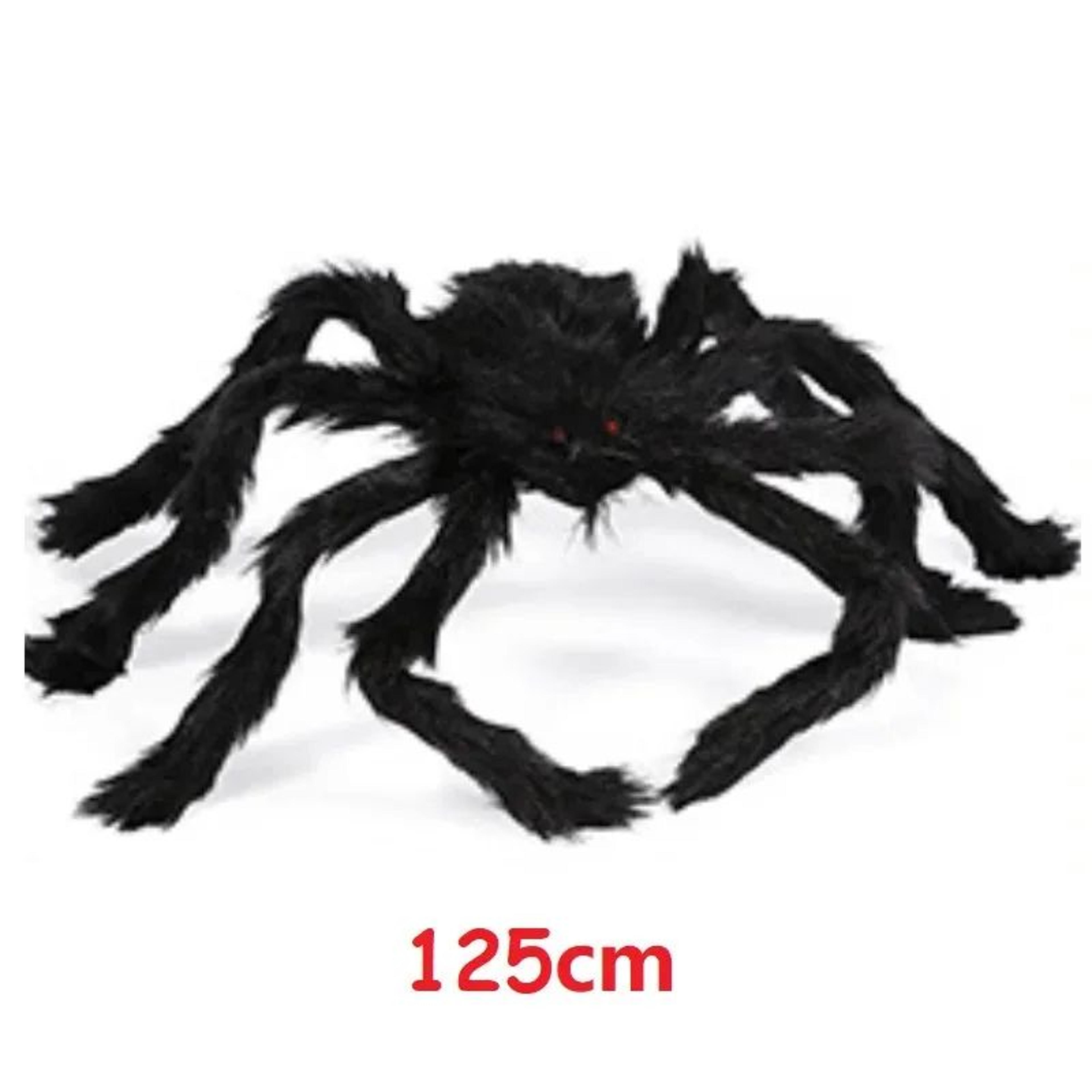Oversized Creepy Plush Spider Decor 10