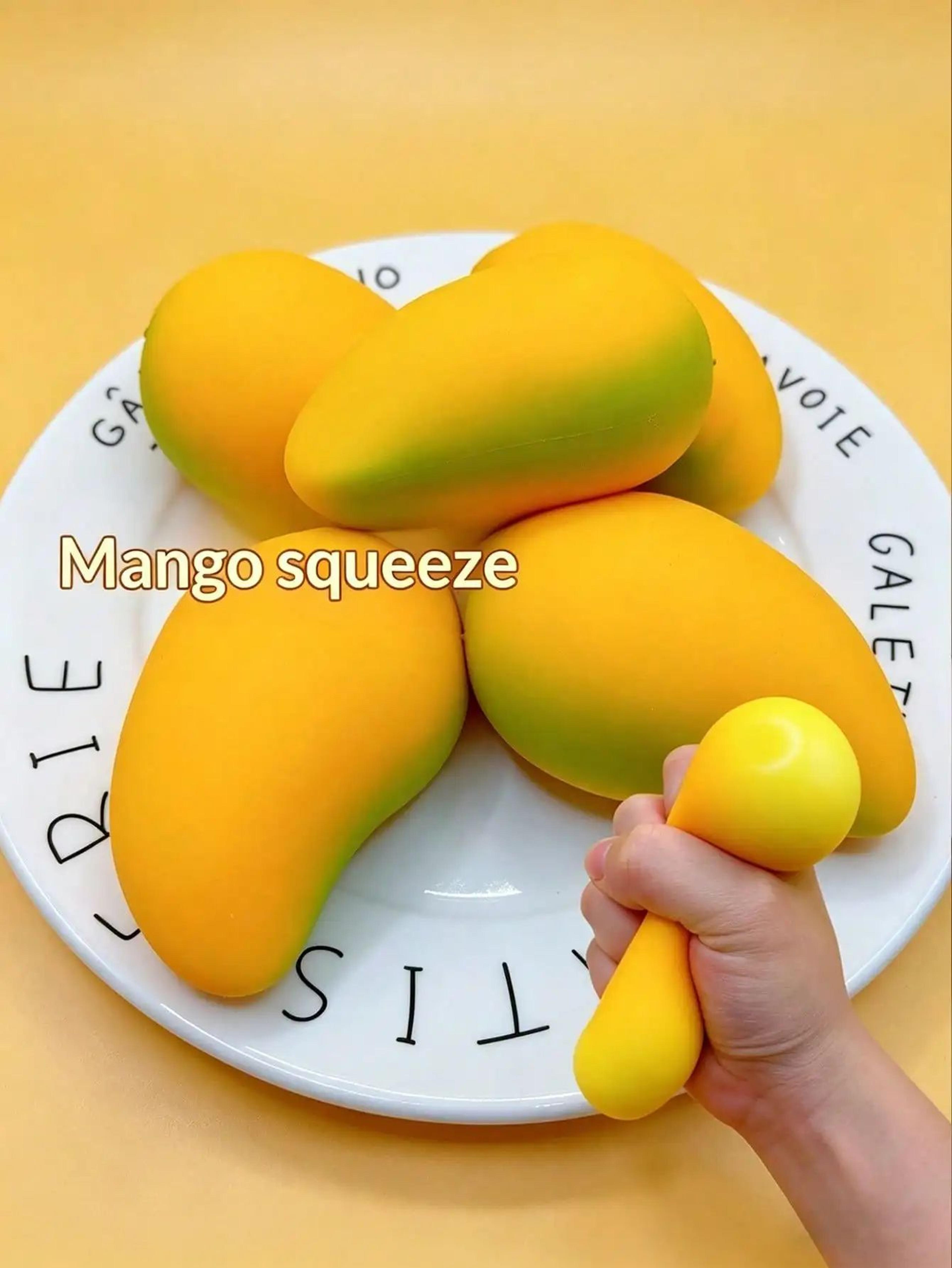 Soft Slow Rising Mango Squishy 1