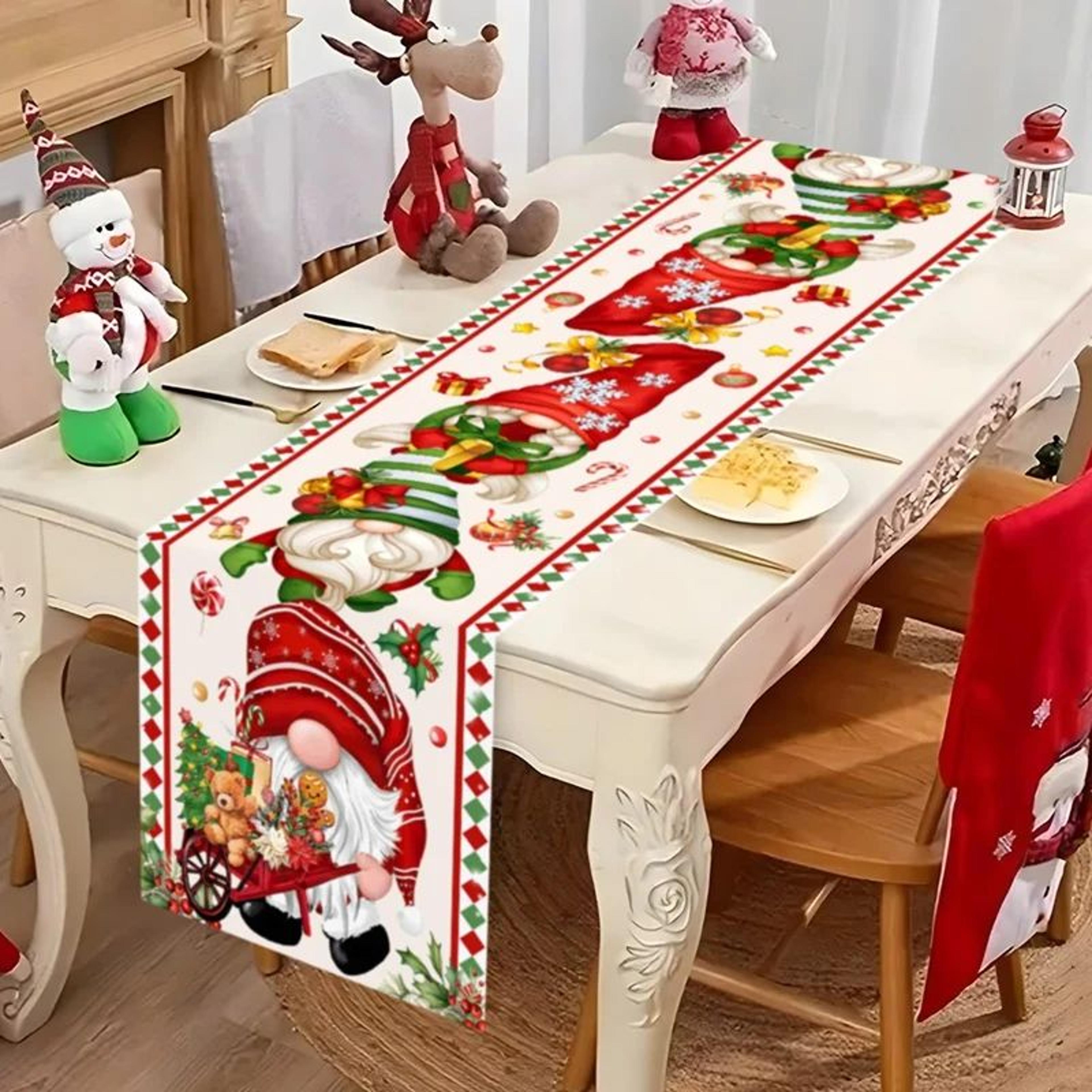 Santa Claus Christmas Table Runner 10