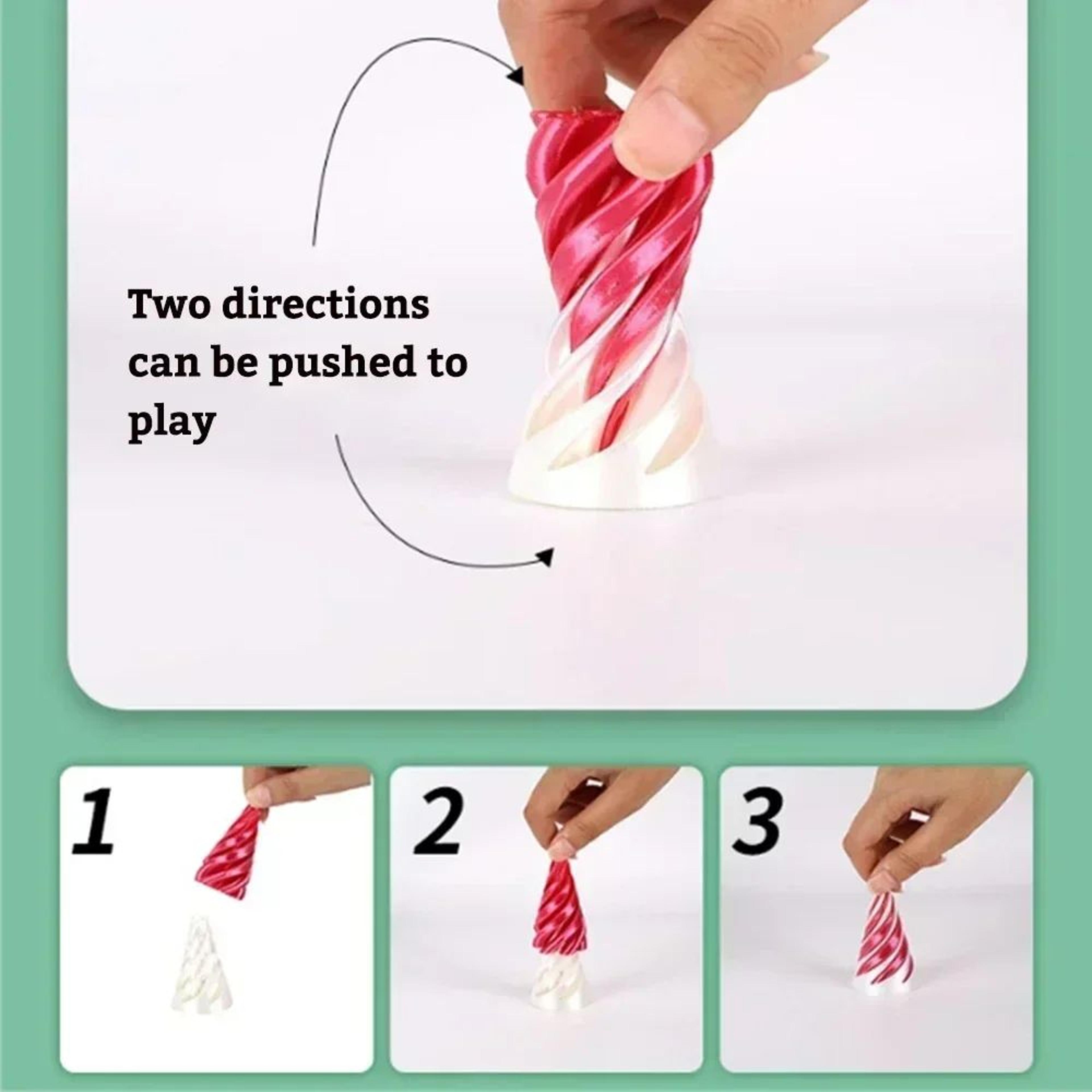 3D Spiral Cone Fidget Toy 1