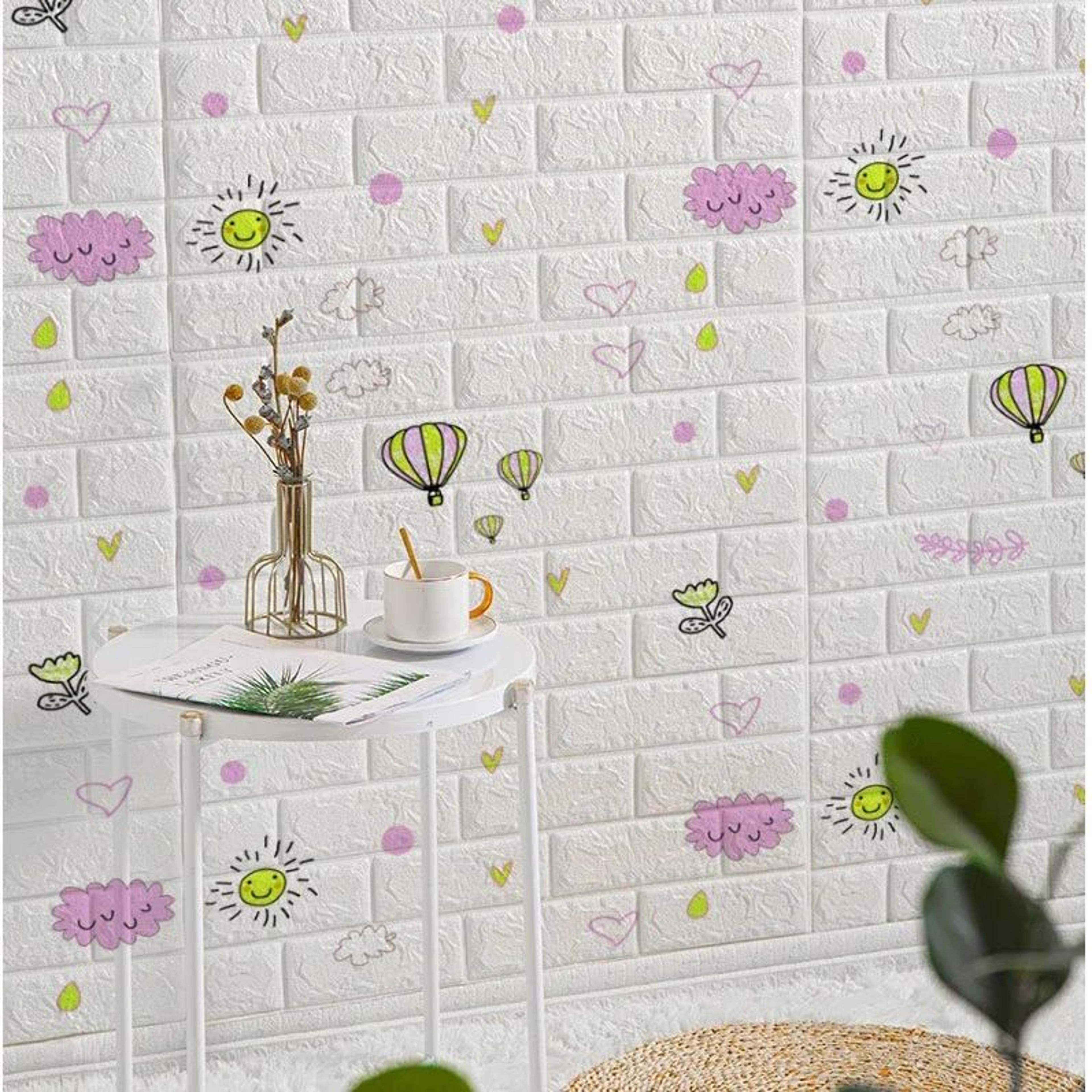 3D Self Adhesive Brick Wall Panels 13