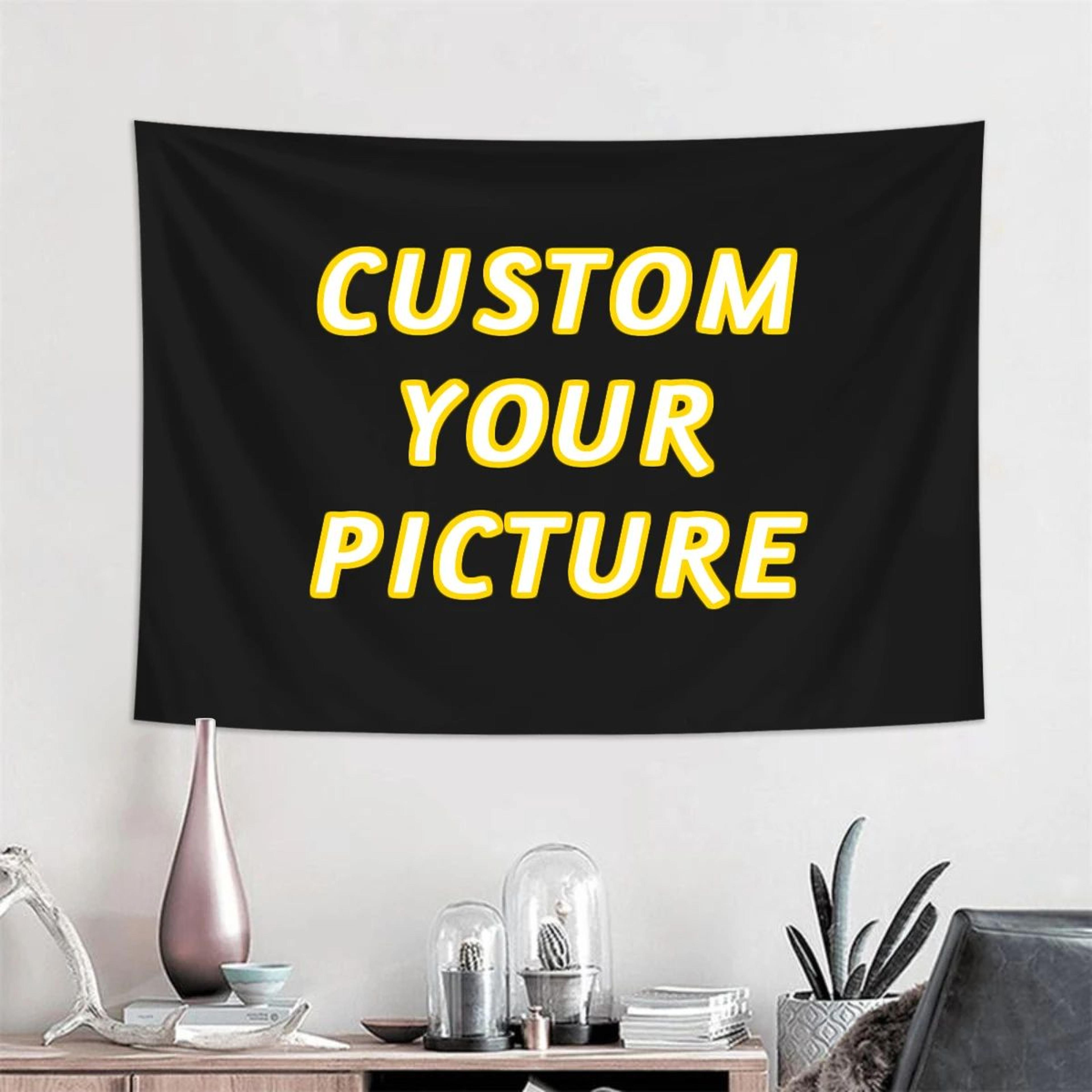 Custom Tapestry Personalized Photo Banner 0