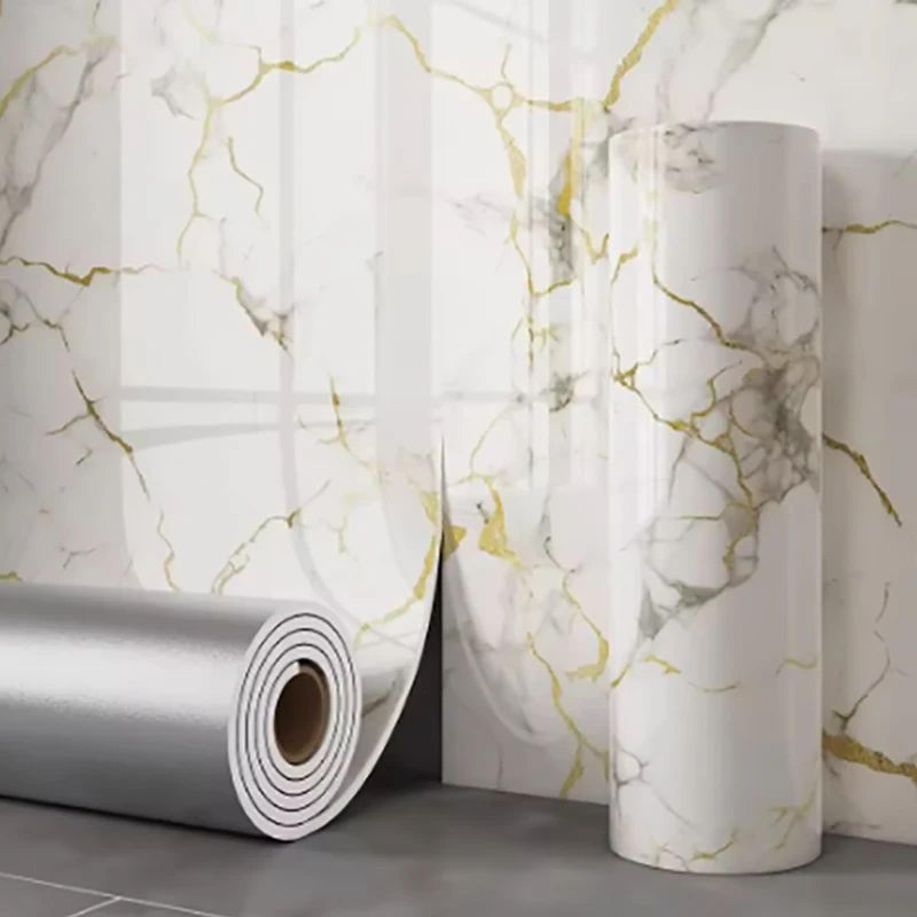 Marble Foam Peel And Stick Wallpaper 1
