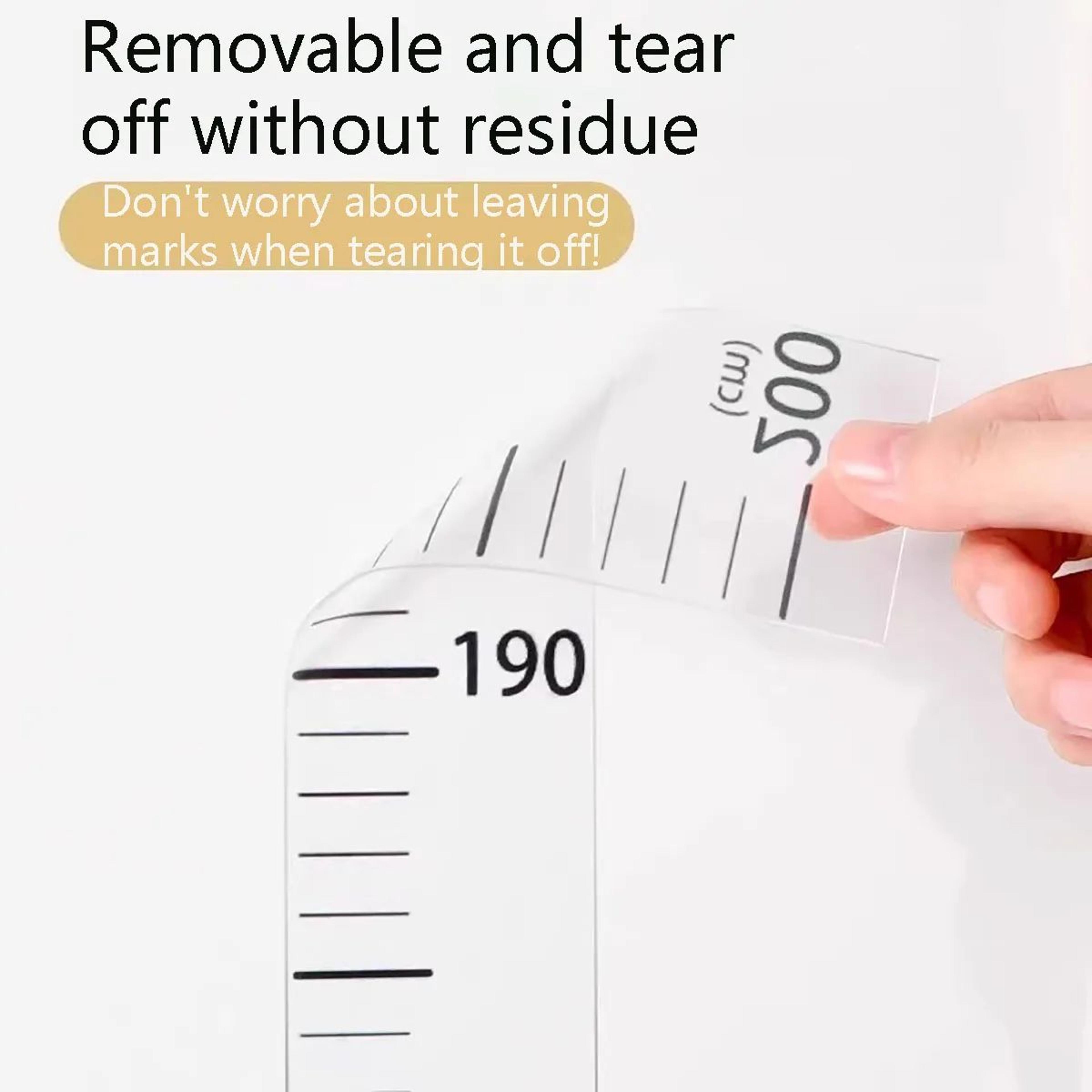 Self Adhesive Height Chart Wall Sticker 2
