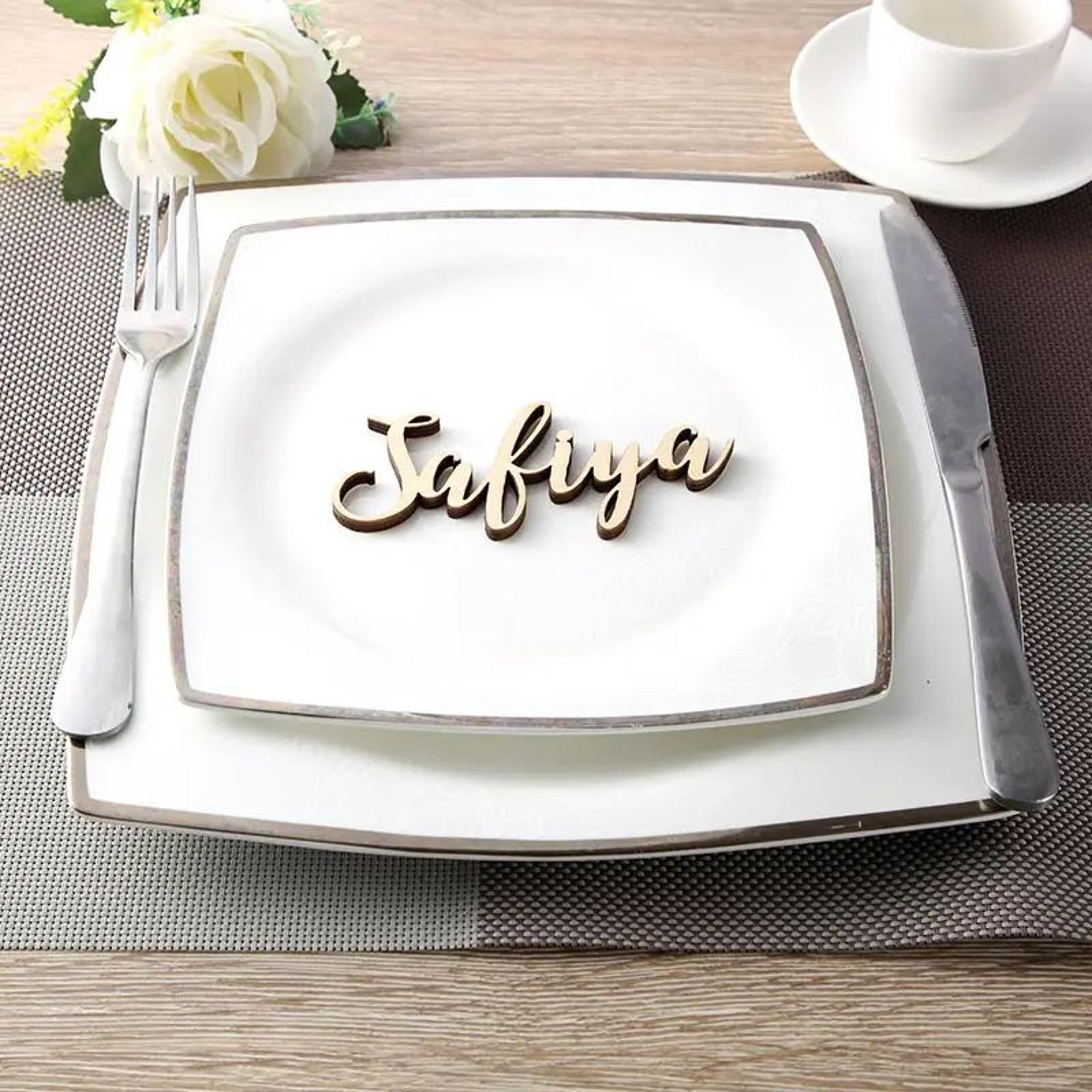 Personalized Wooden Wedding Place Names 11