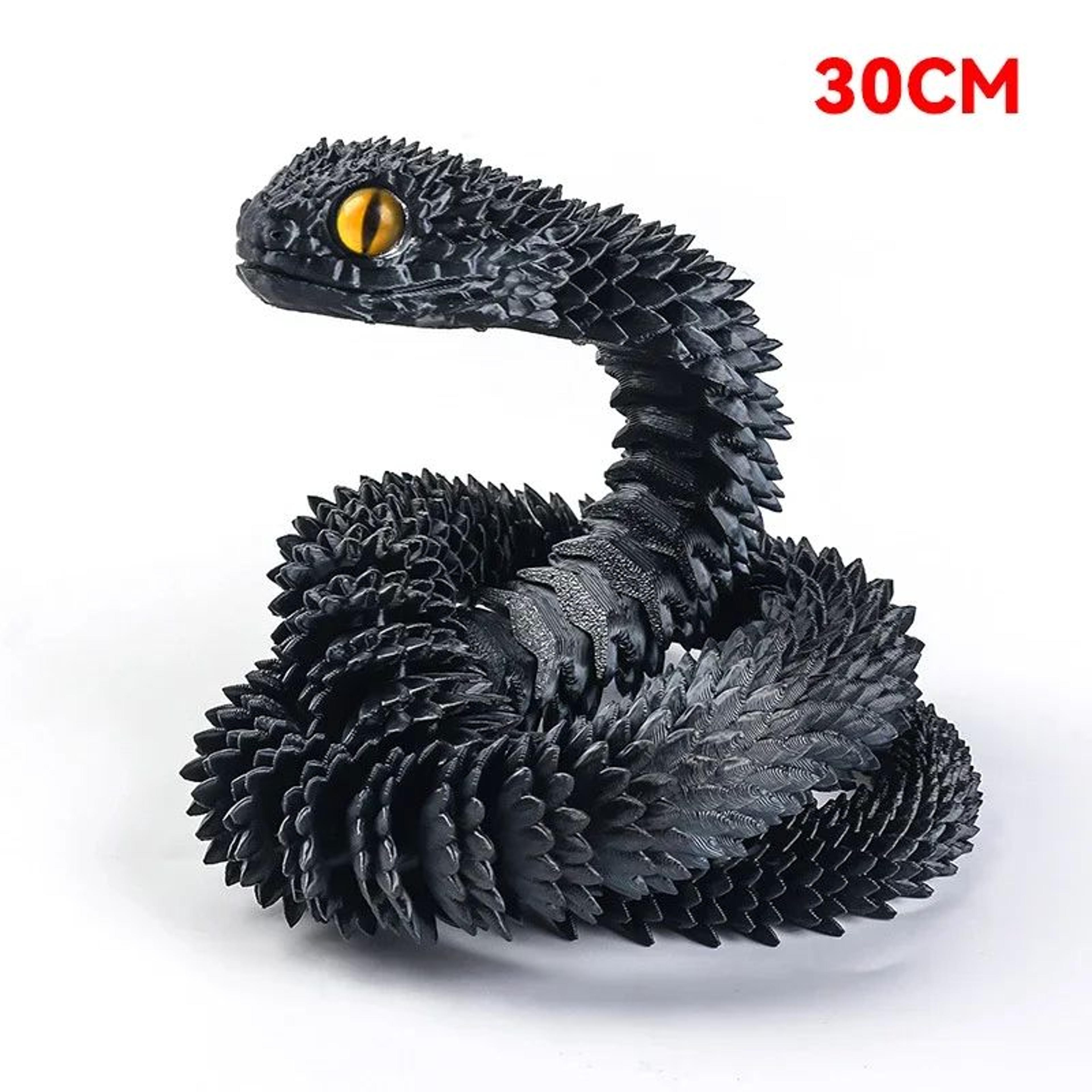 3D Printed Articulated Snake Fidget Toy 3