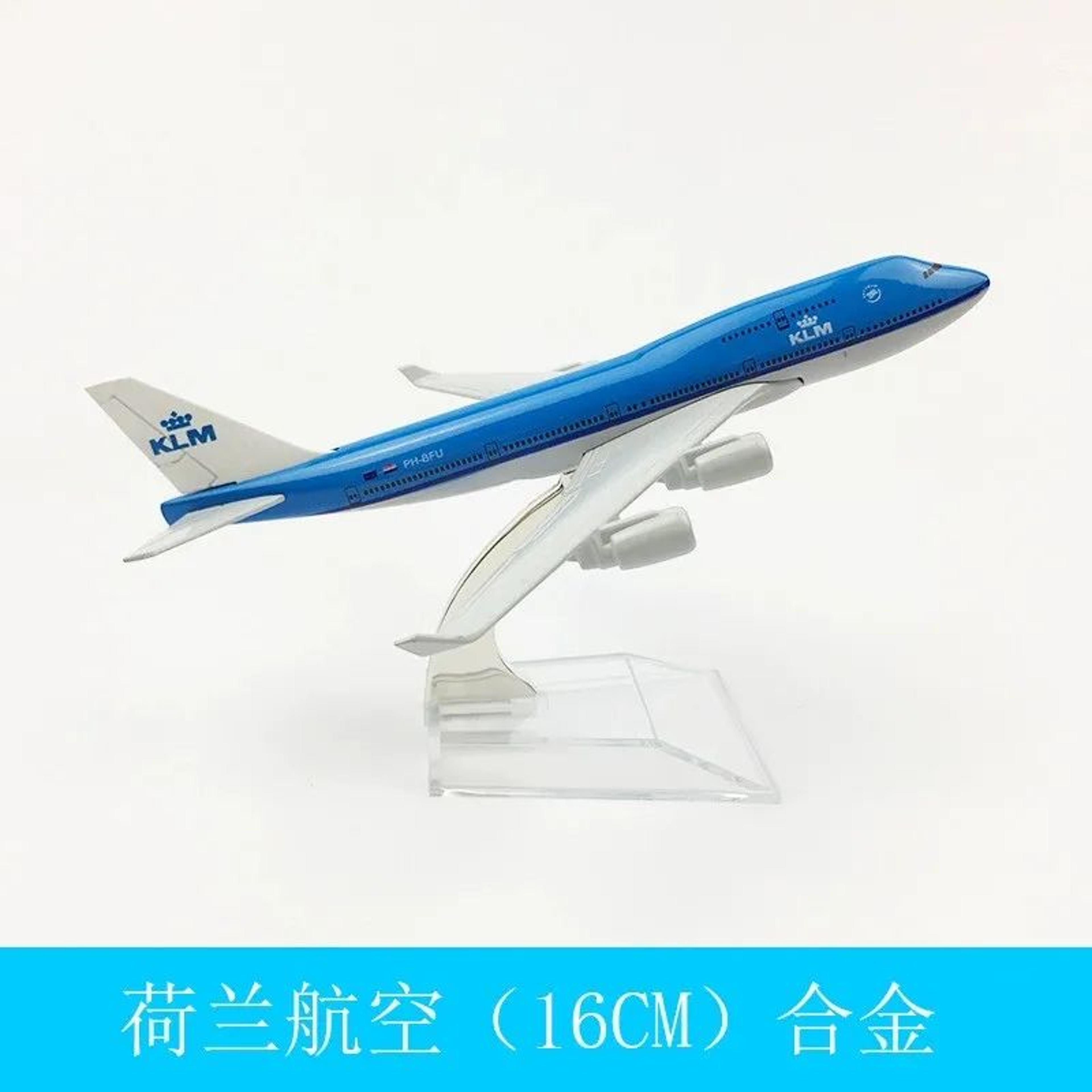 6 Inch Diecast Passenger Airplane Model 16