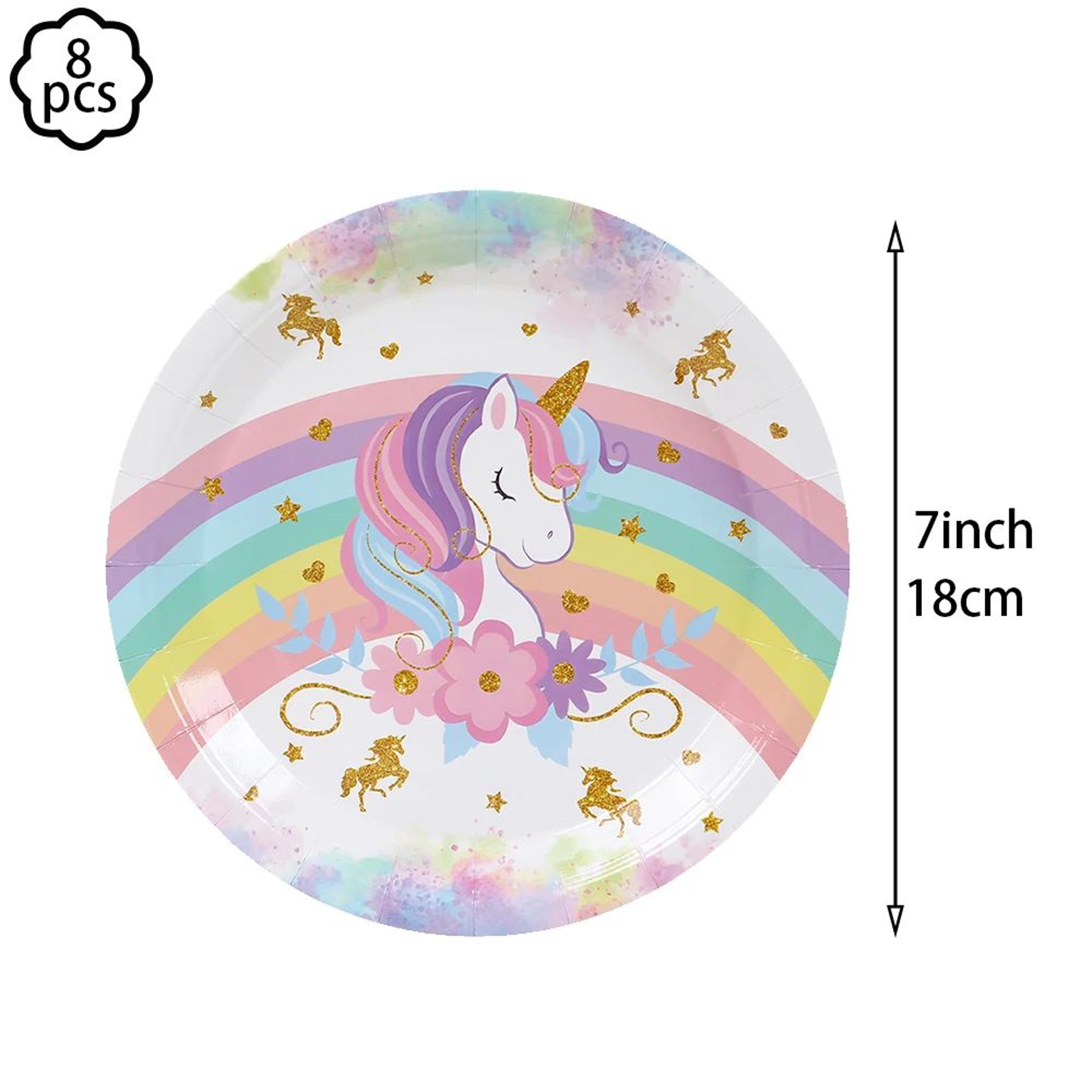Unicorn Birthday Party Banner Decorations 8