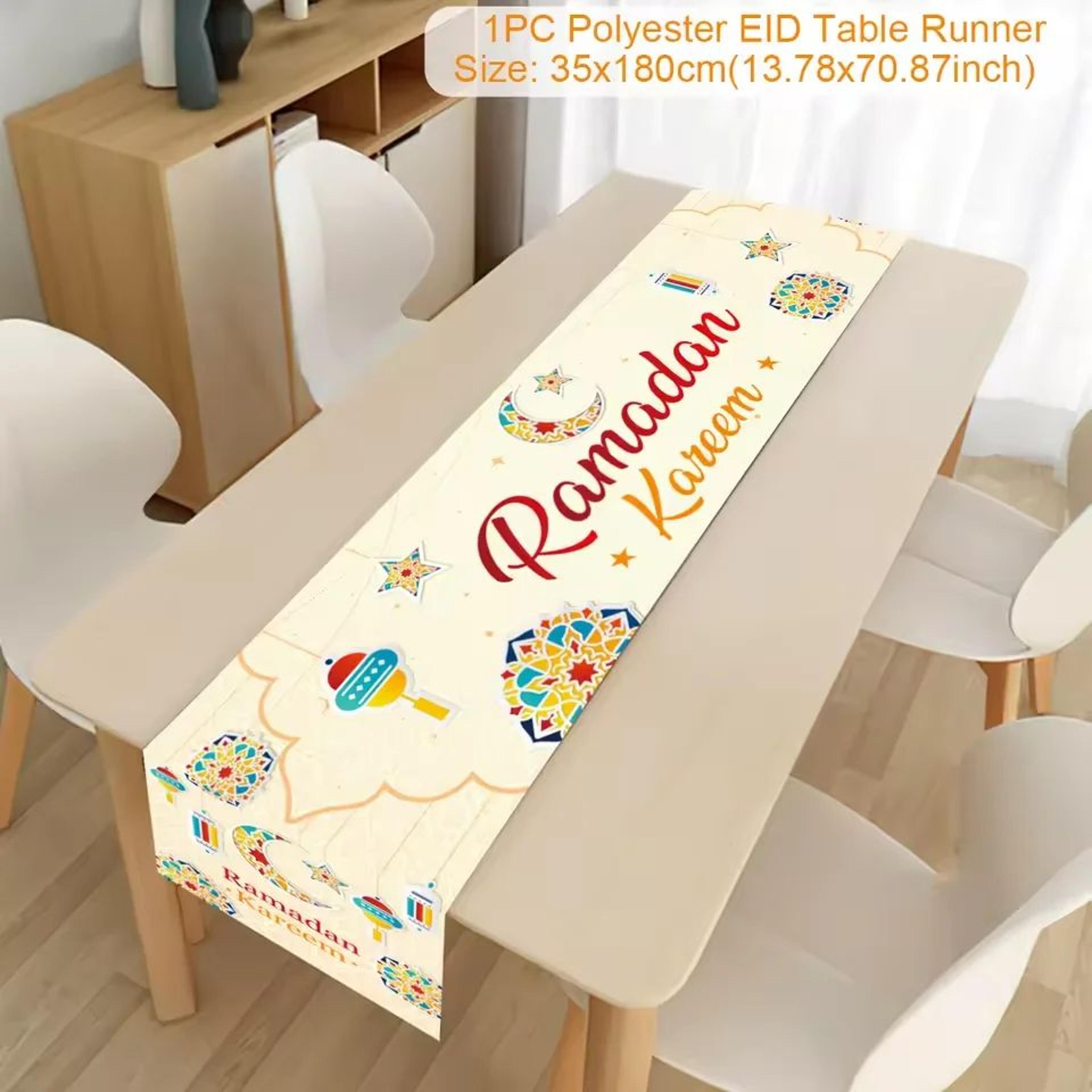 Ramadan Mubarak Eid Table Runner 19