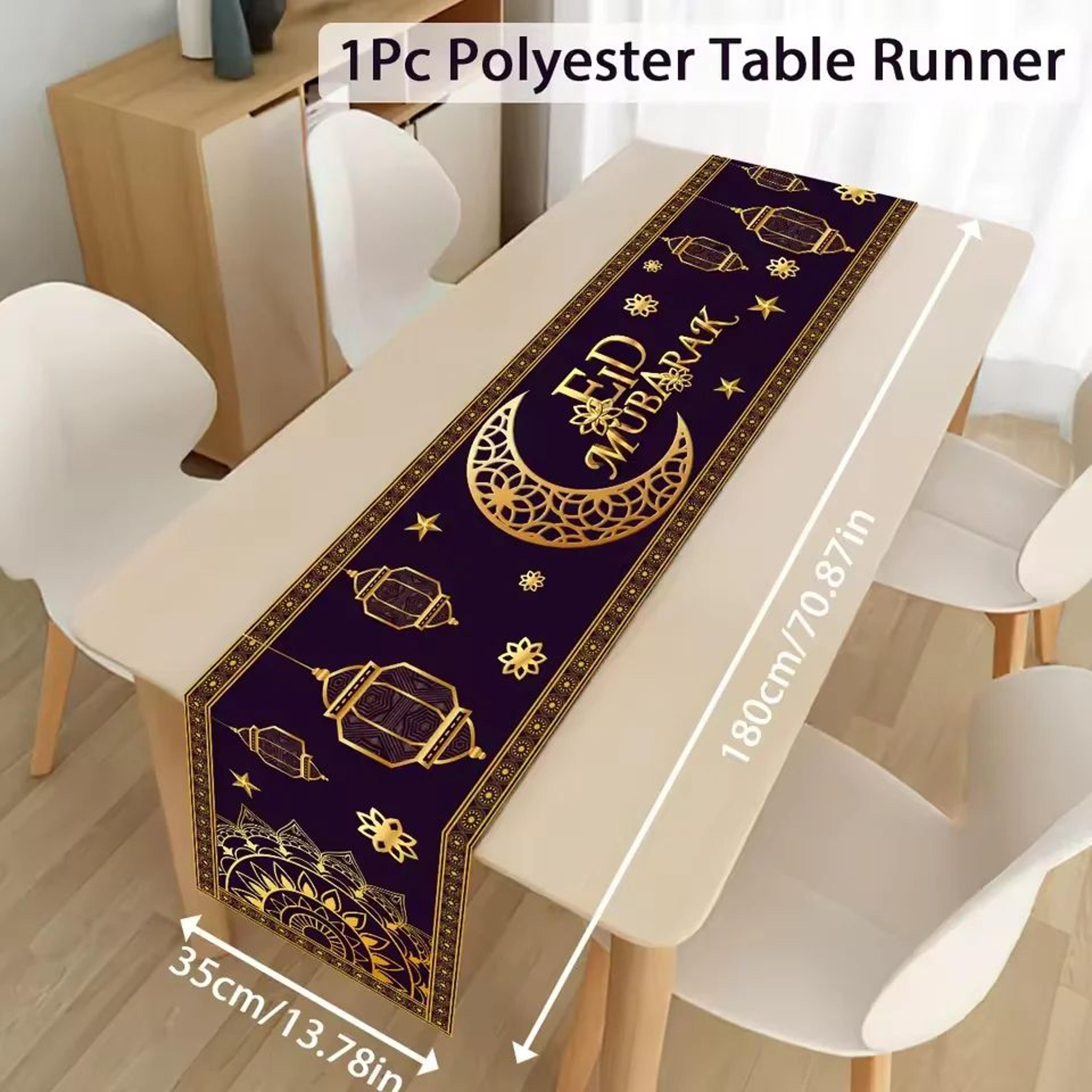 Ramadan Mubarak Eid Table Runner 26