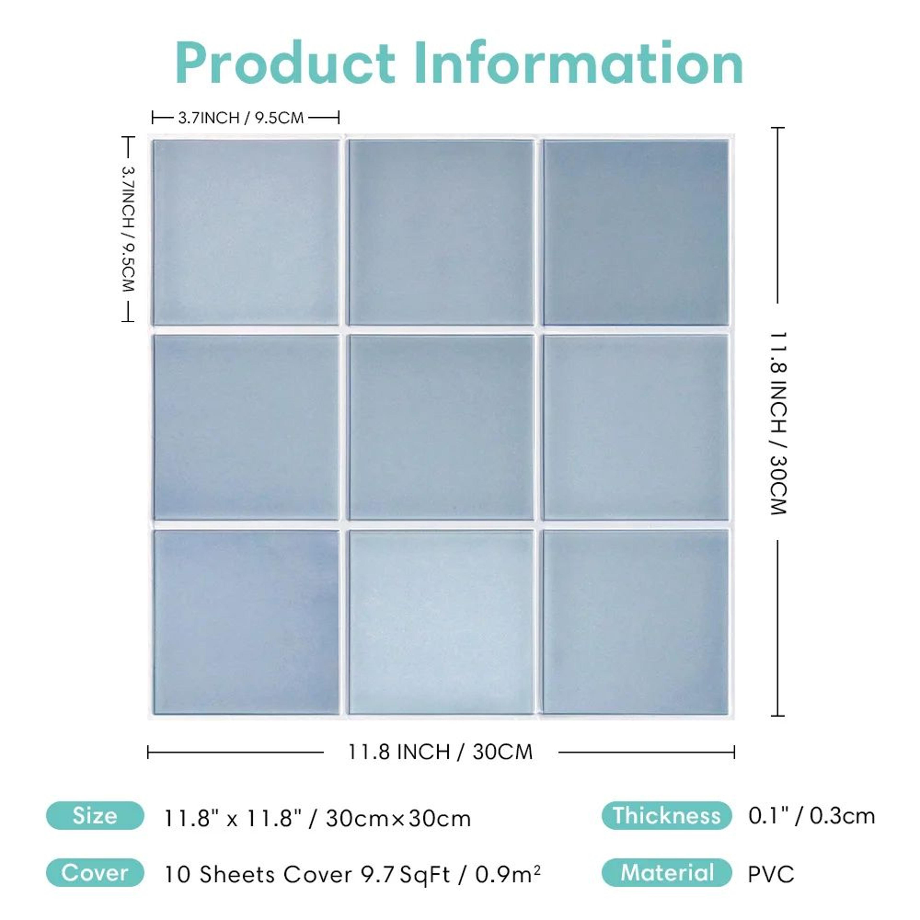 3D Peel And Stick Tile Wall Panels 5