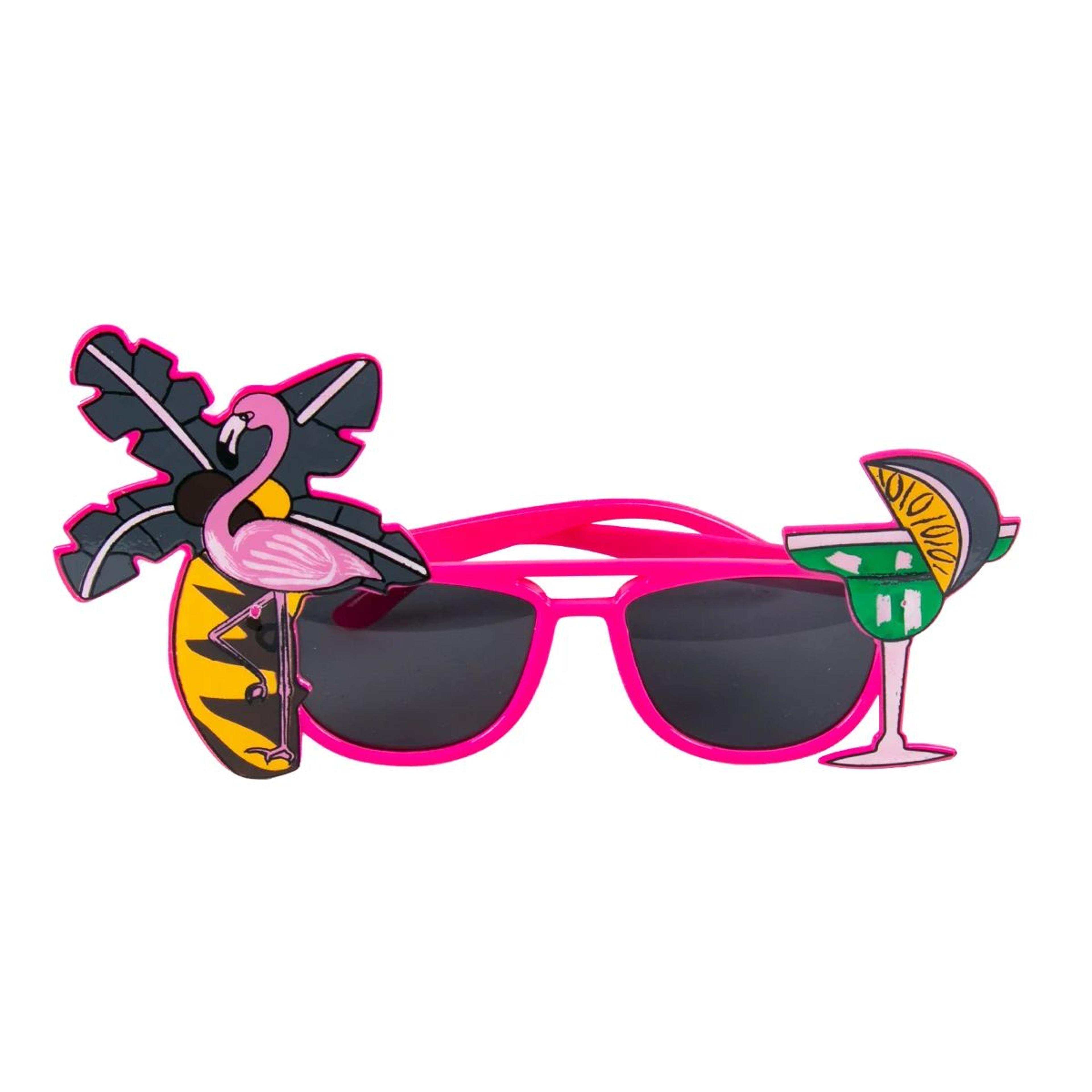 Hawaiian Tropical Party Photo Glasses 7