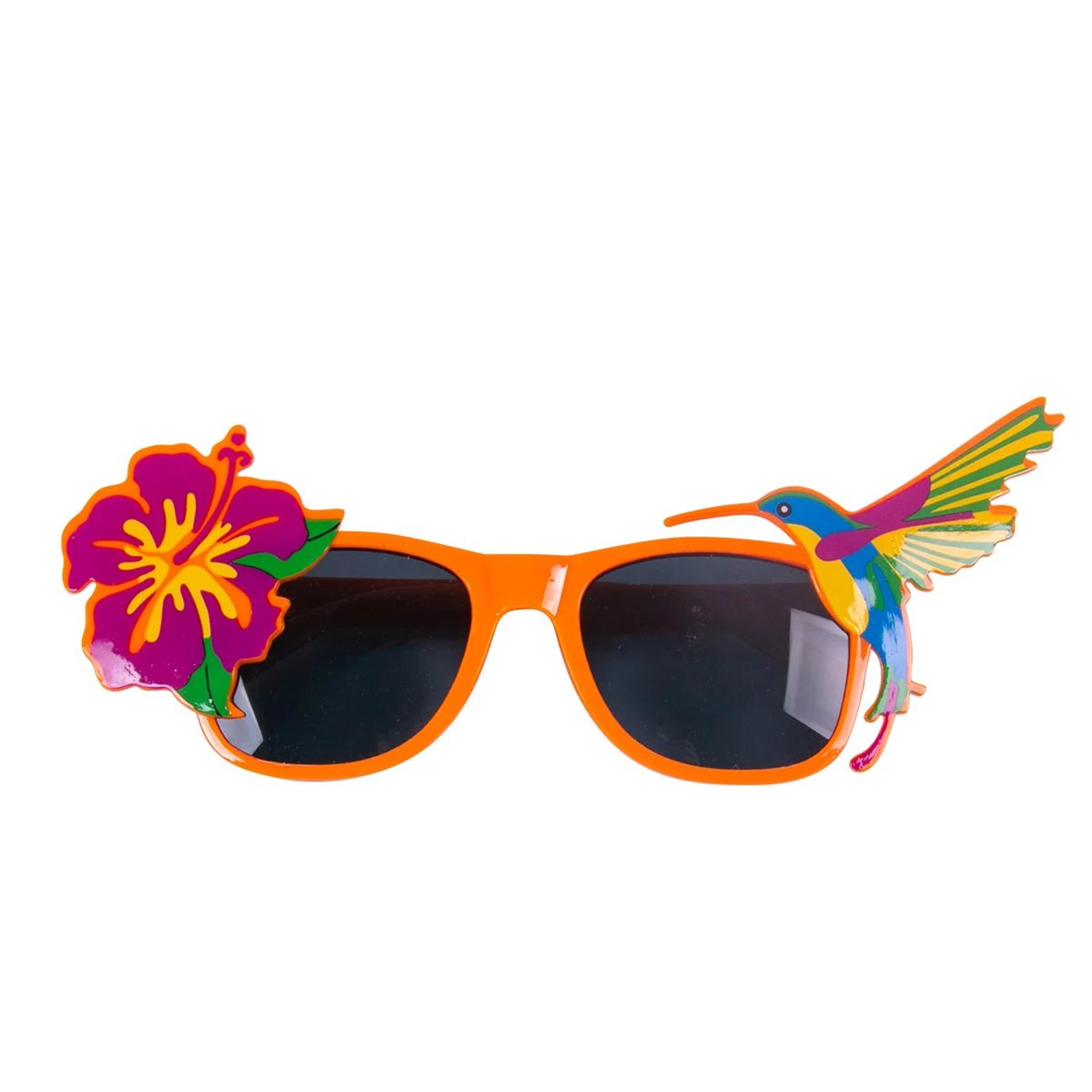 Hawaiian Tropical Party Photo Glasses 11