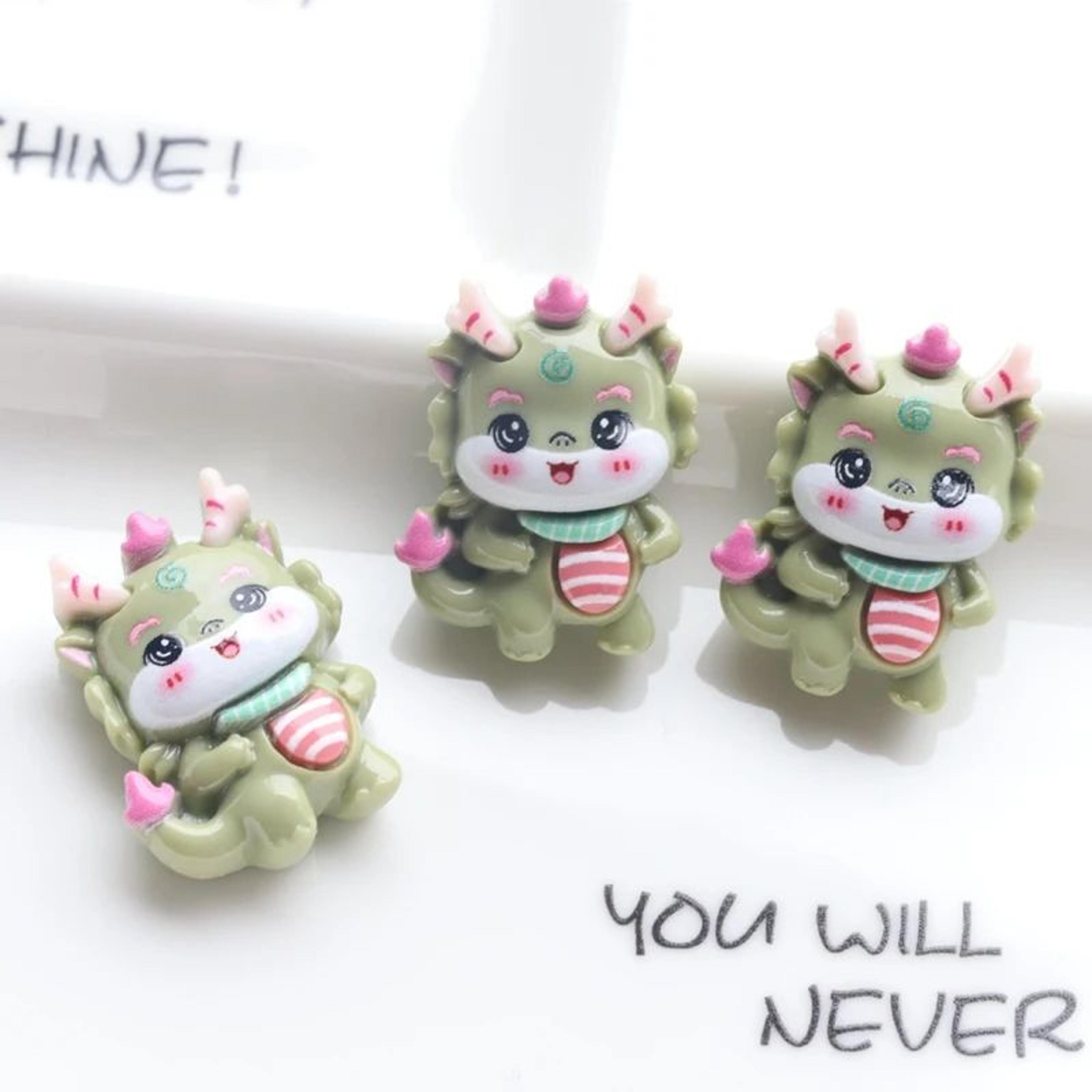 Cute Dinosaur Resin Cabochon Craft Set 9
