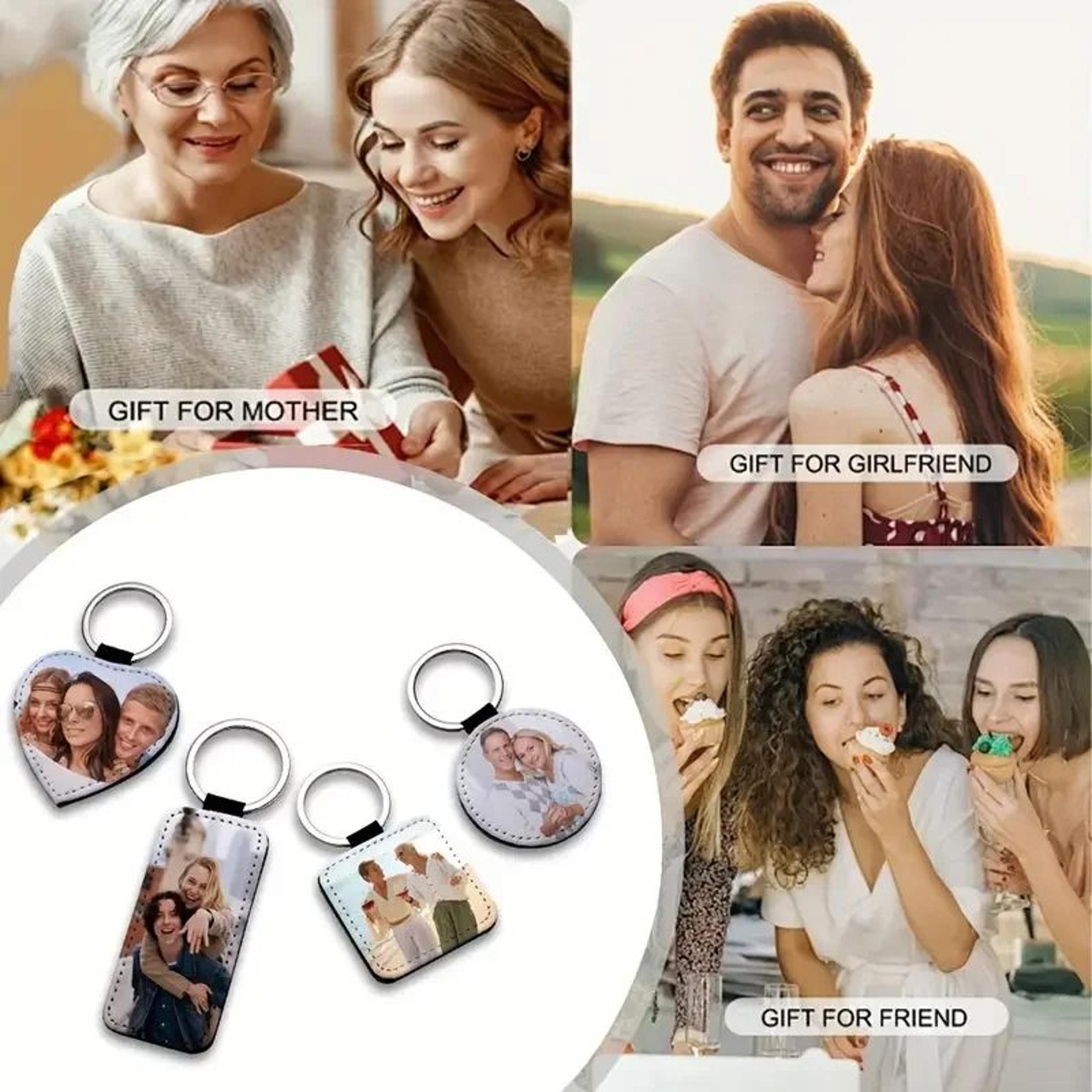Personalized Round Photo Keychain 1