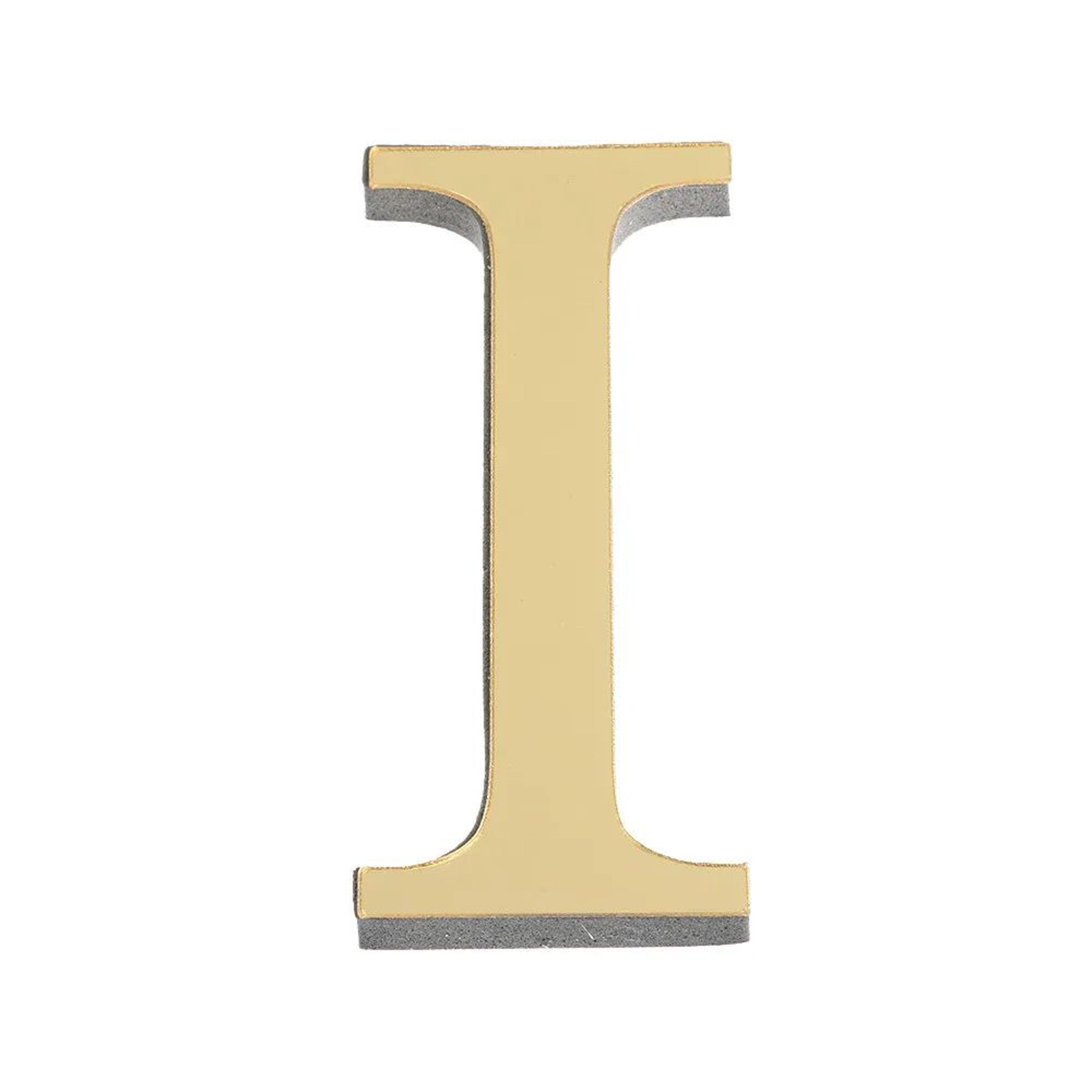 3D Mirror Alphabet Wall Letters 8