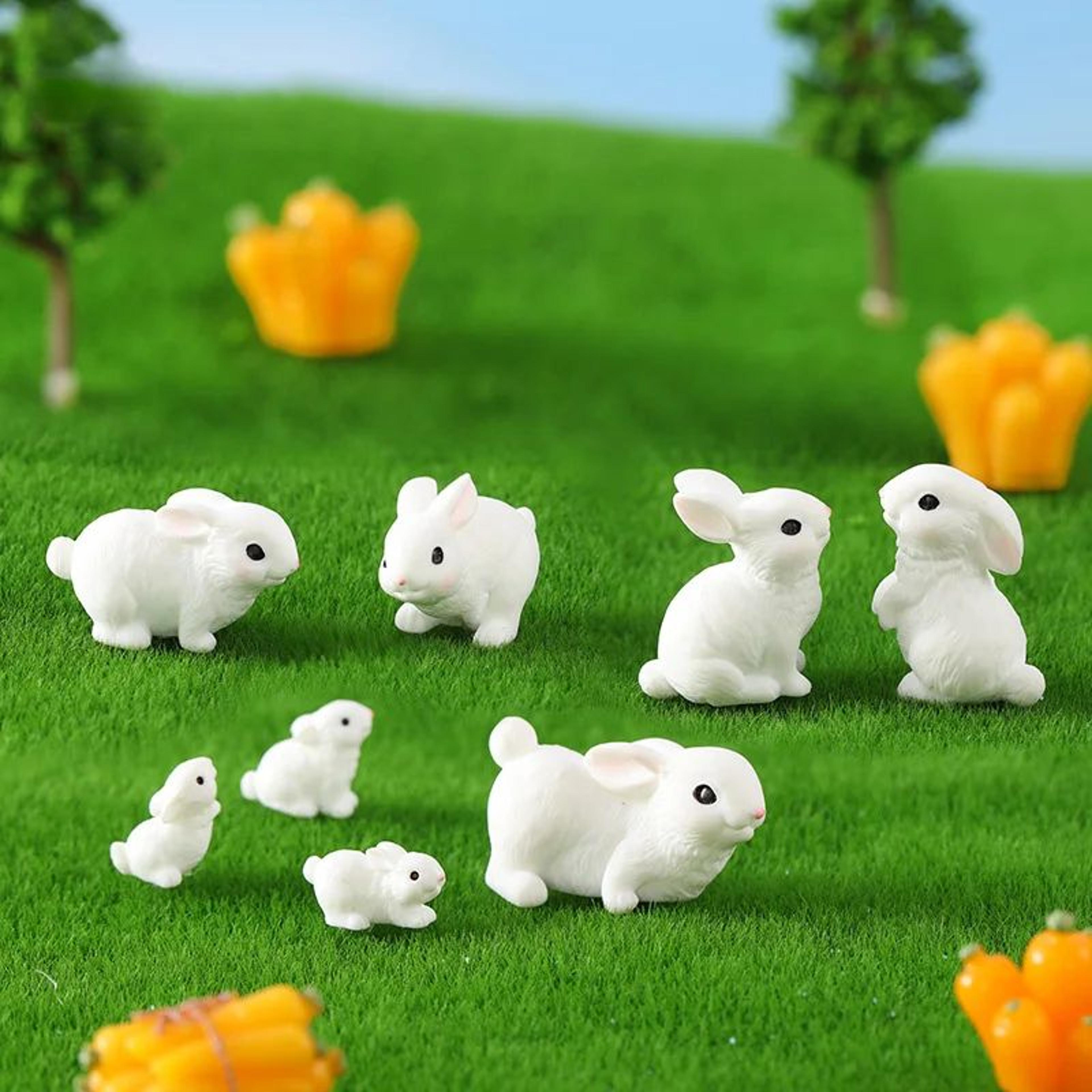 Cute Mini Rabbit Fairy Garden Figurine 1