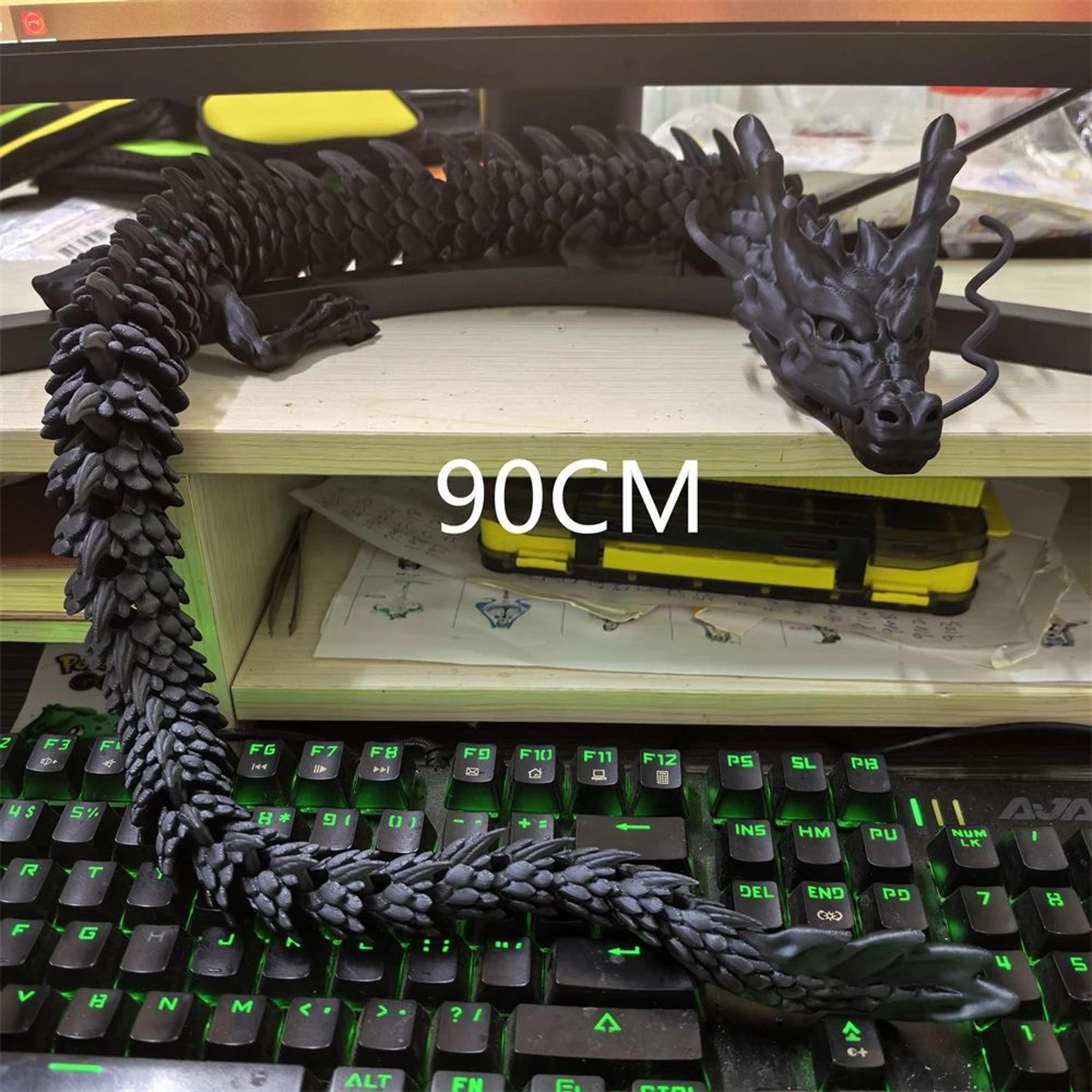 Articulated 3D Printed Dragon Figurine 6