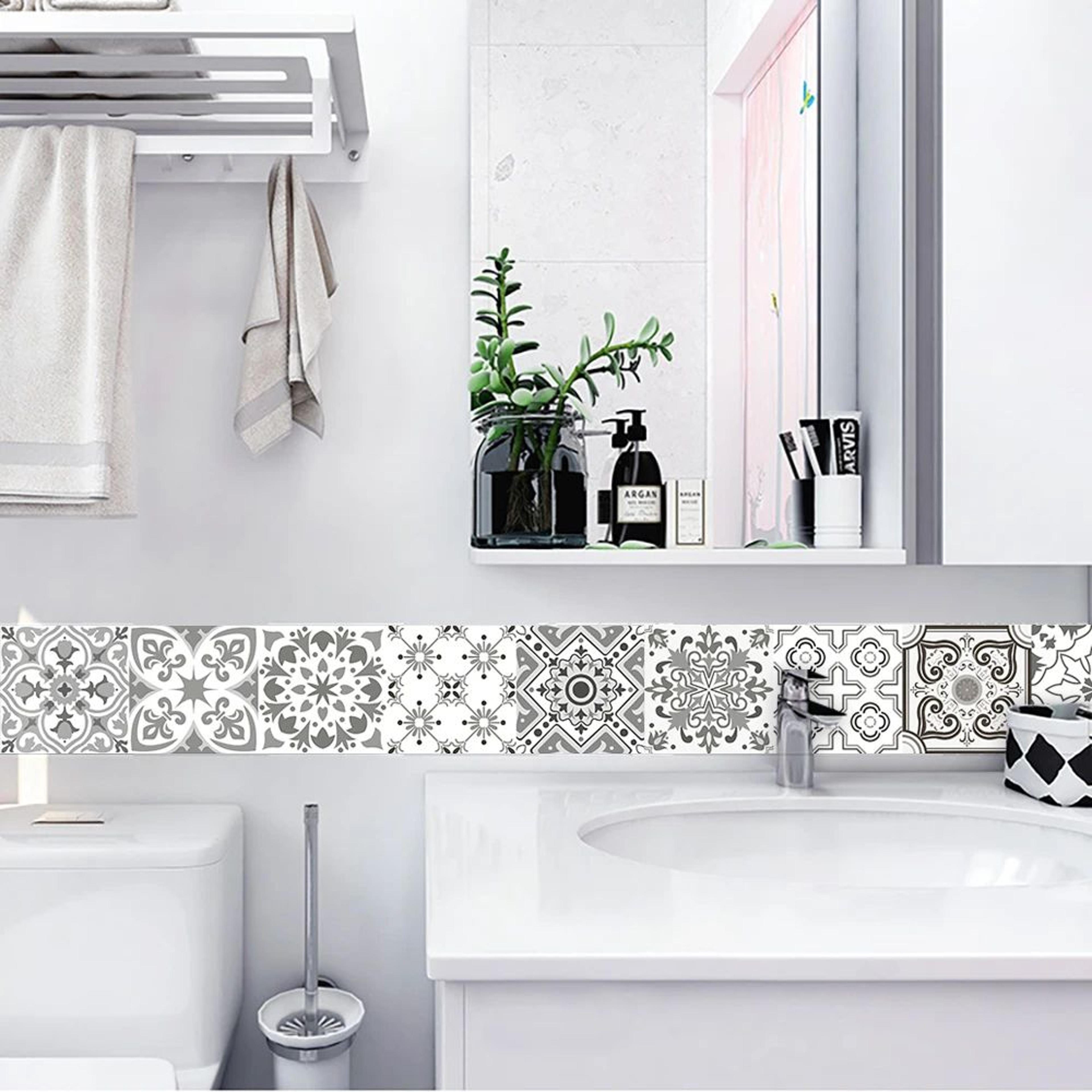 Retro Peel And Stick Tile Stickers 4