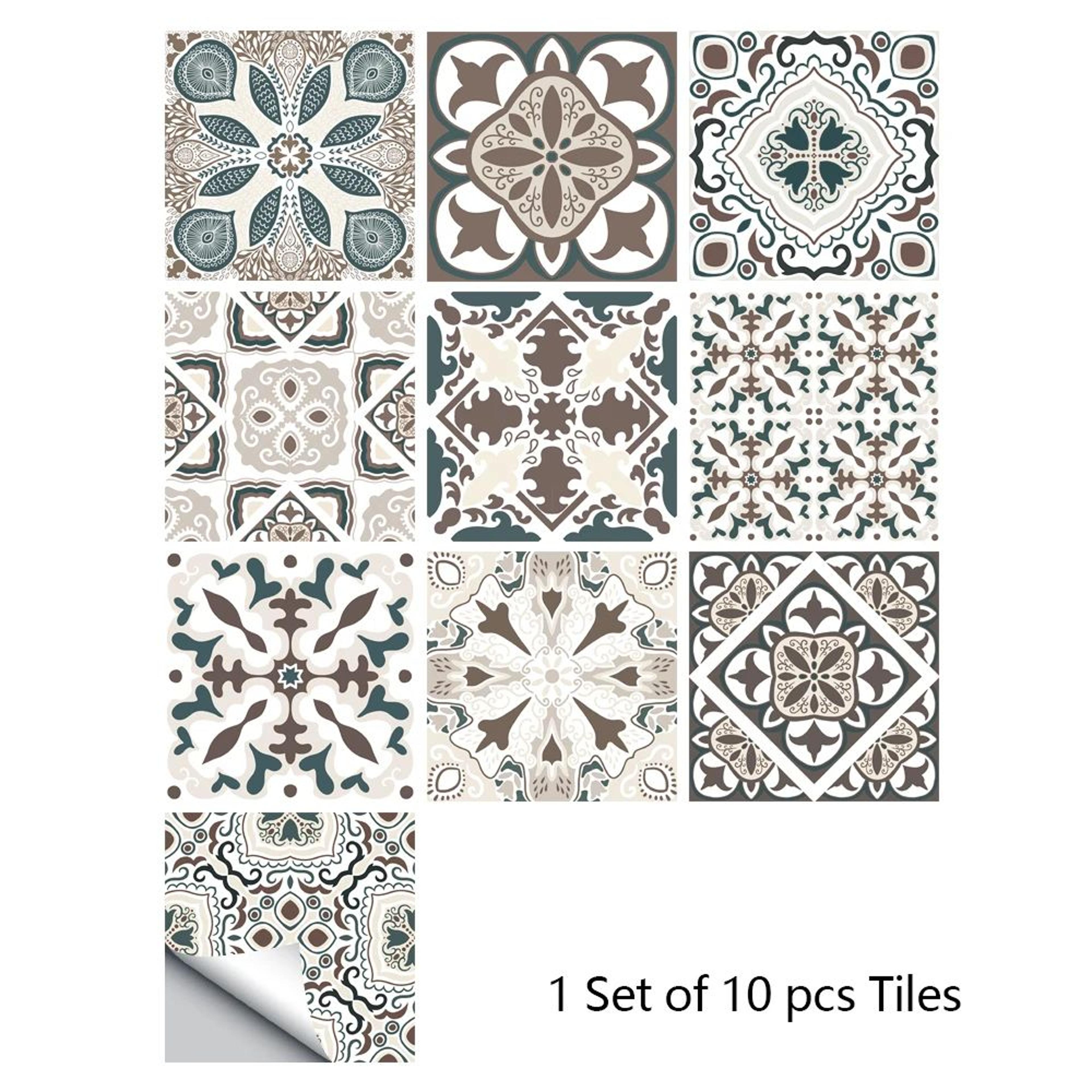 Blue Gray Peel And Stick Tile Stickers 2