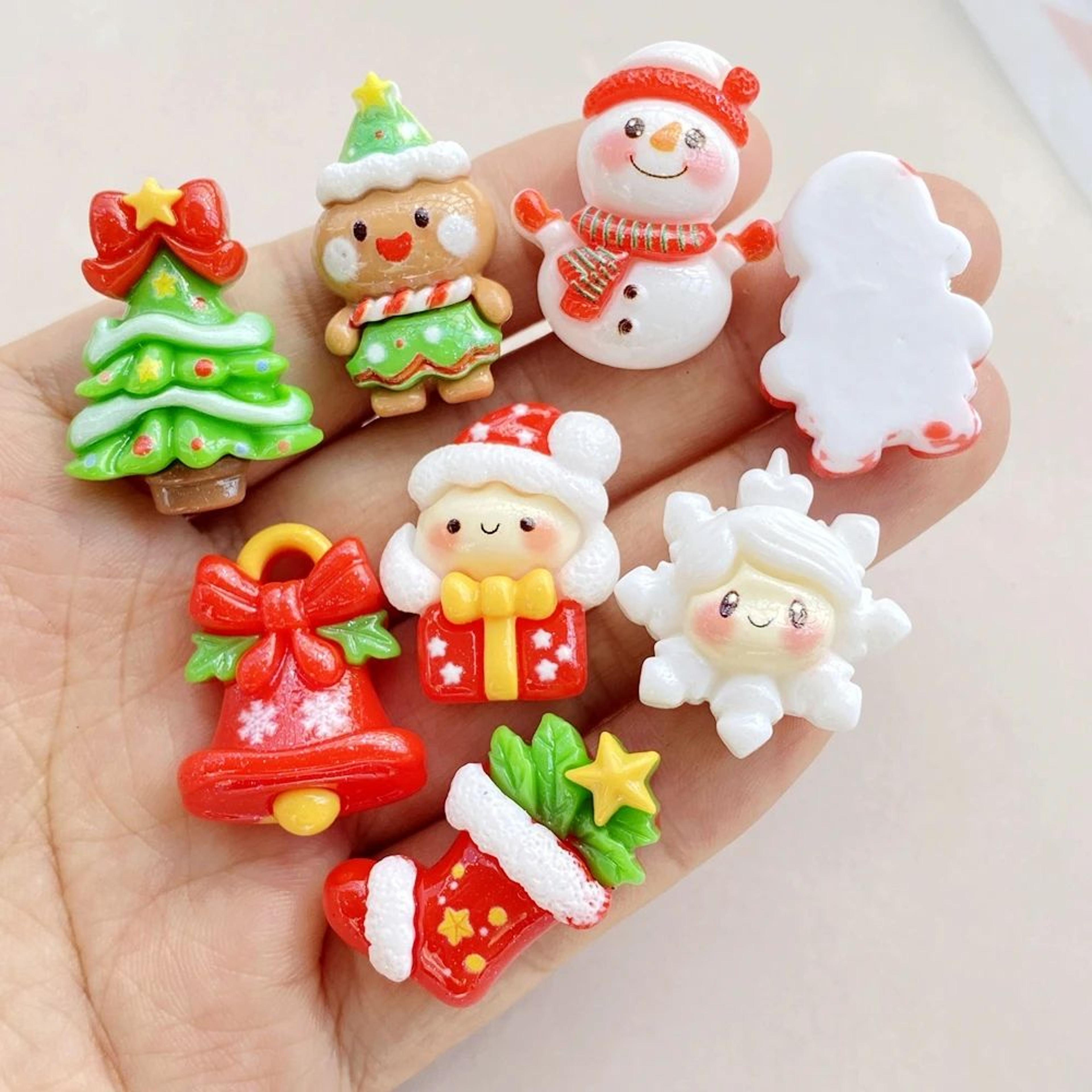 Christmas Resin Flatback Craft Embellishments 2