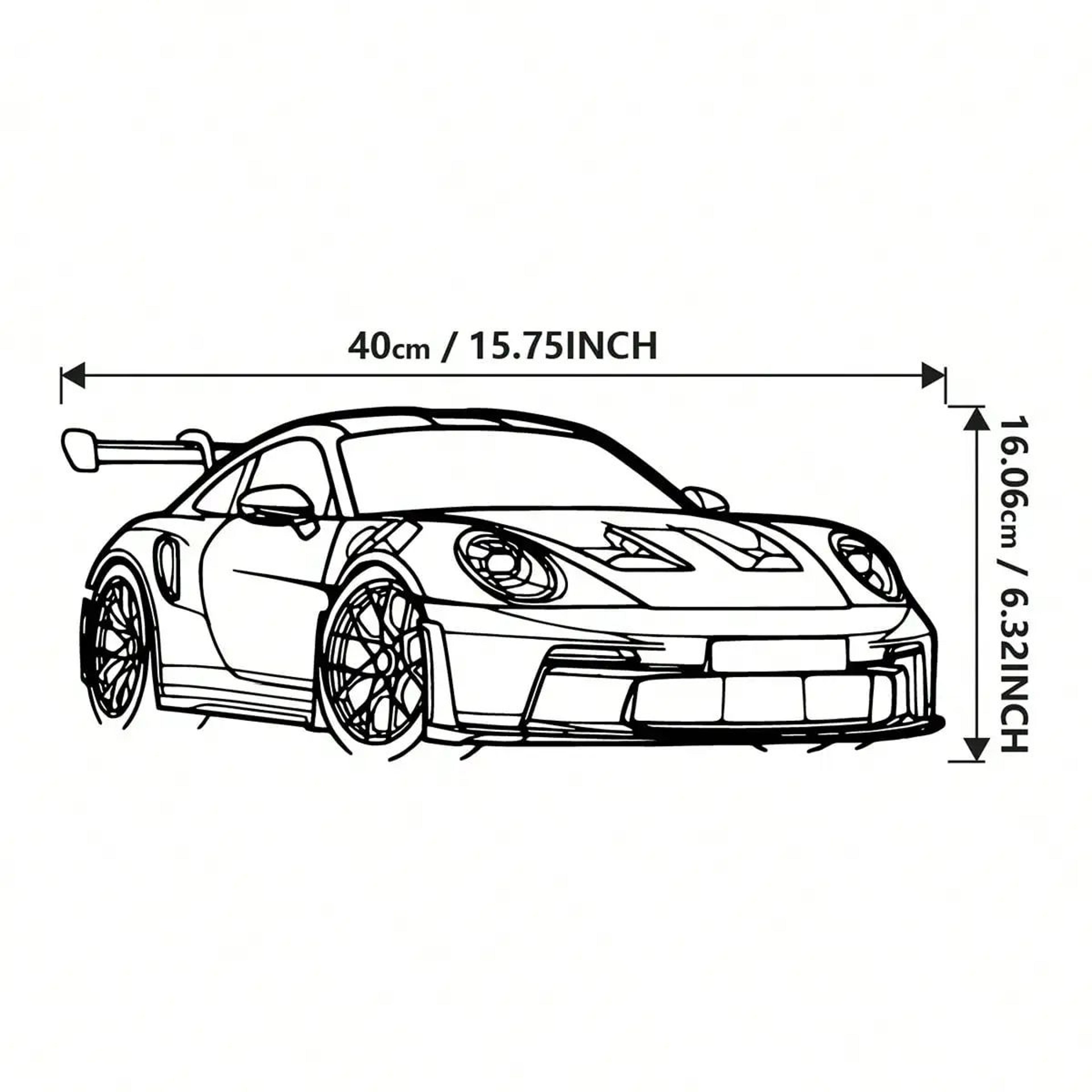 Racing Car Metal Wall Art 15
