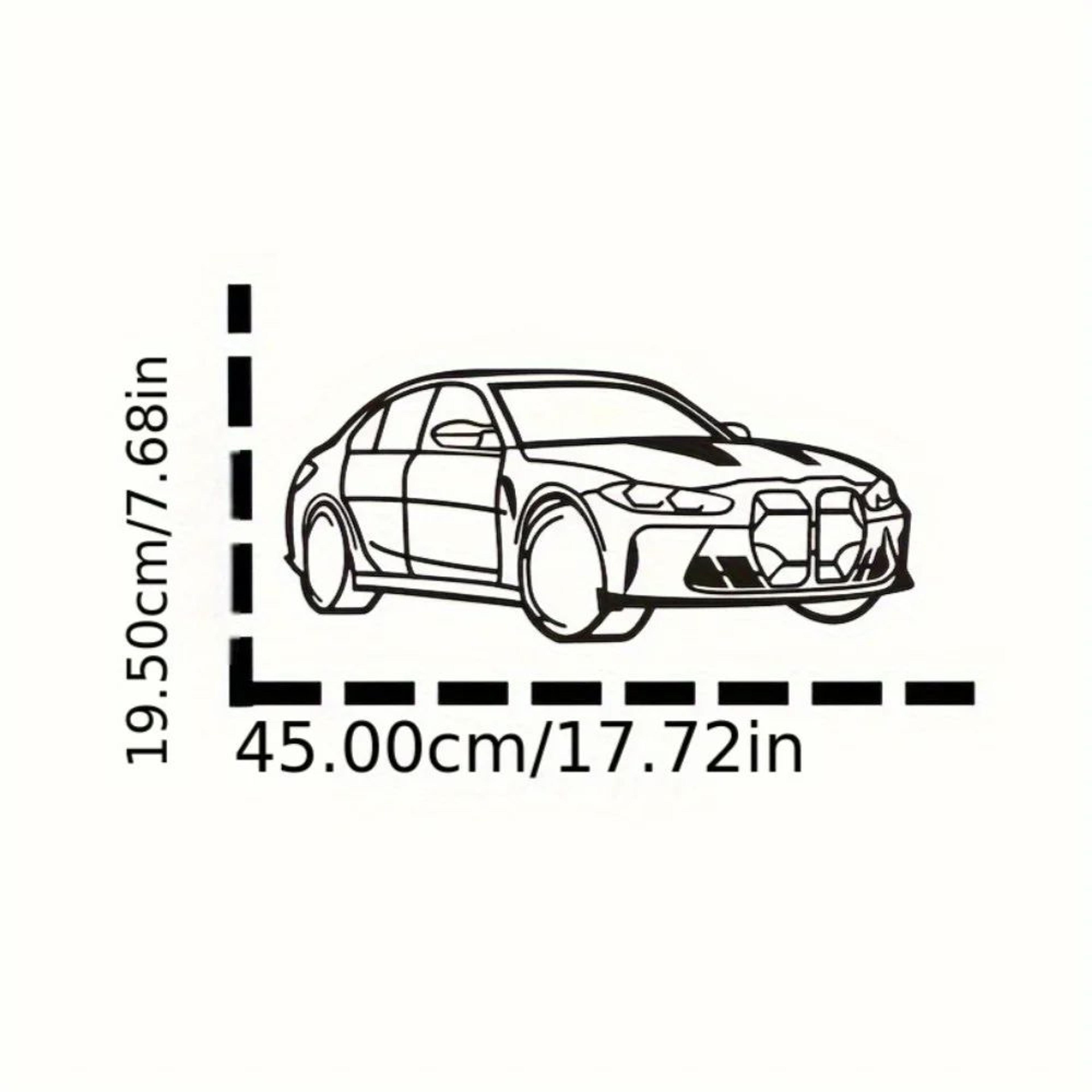 Racing Car Metal Wall Art 12